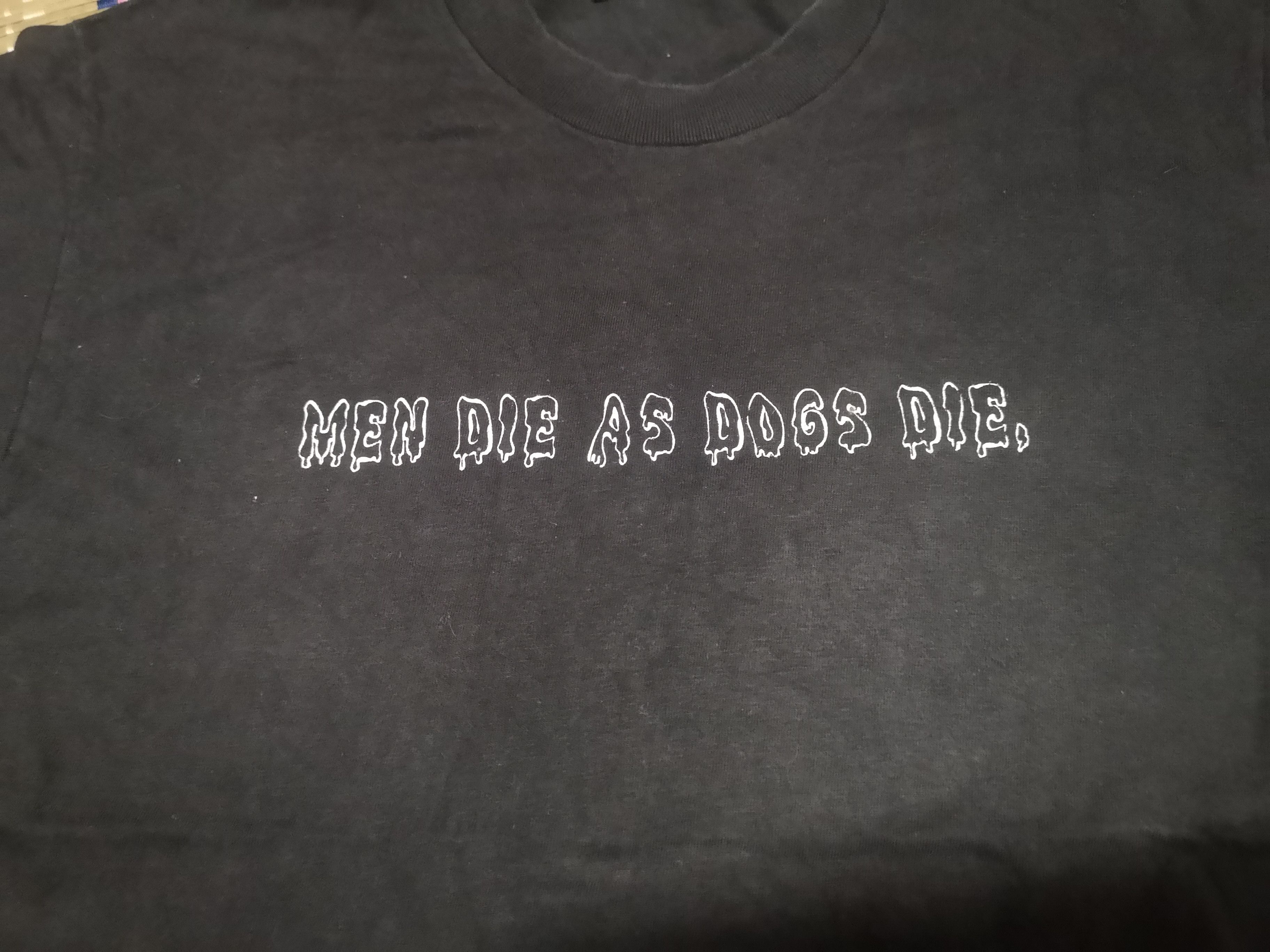 Vintage Vintage Gunslinger (Men Die As dogs Die) Size US M / EU 48-50 / 2 - 3 Thumbnail