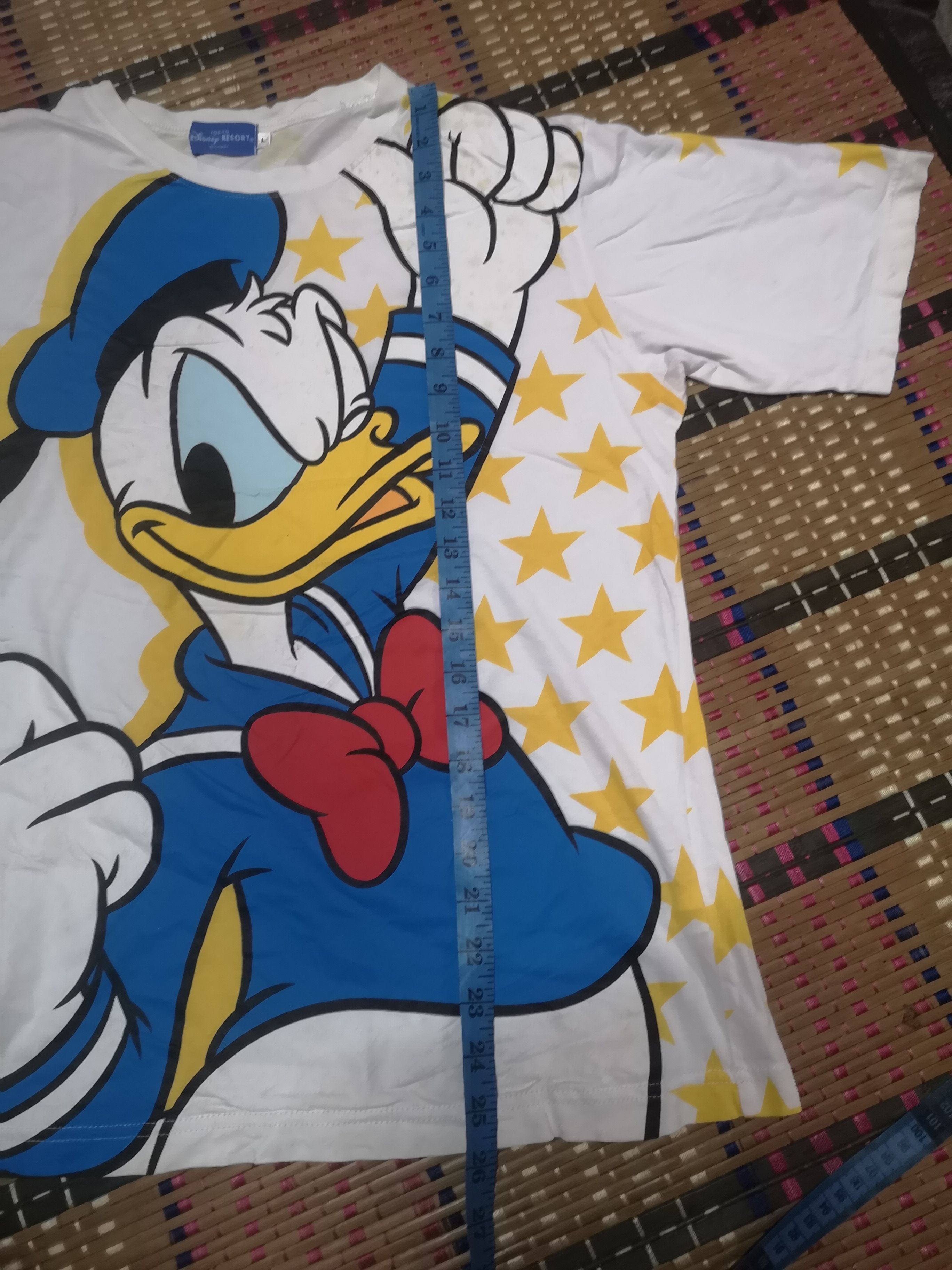 Disney Donald Duck Full Printed Shirt Size US L / EU 52-54 / 3 - 5 Thumbnail