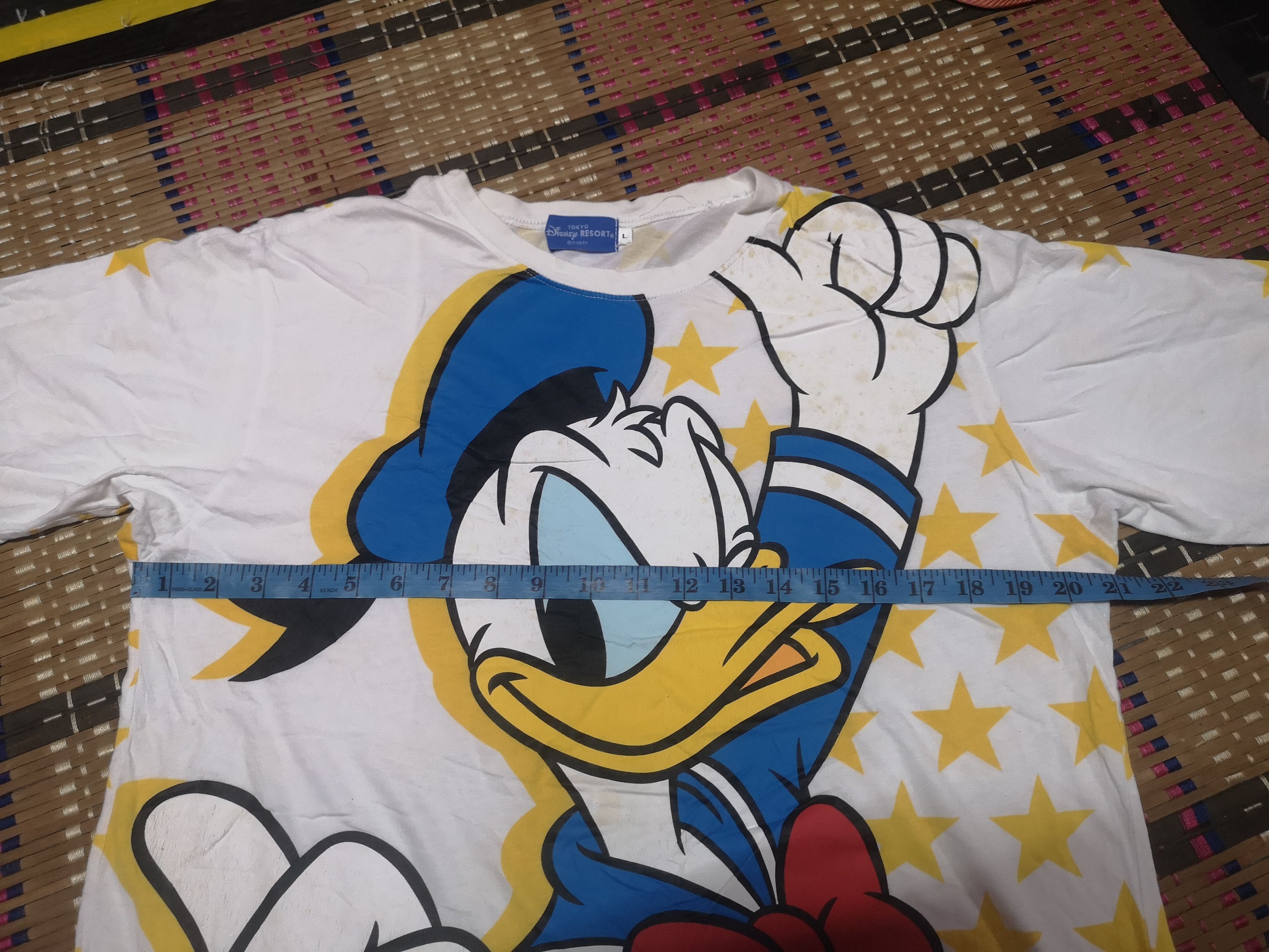 Disney Donald Duck Full Printed Shirt Size US L / EU 52-54 / 3 - 6 Thumbnail