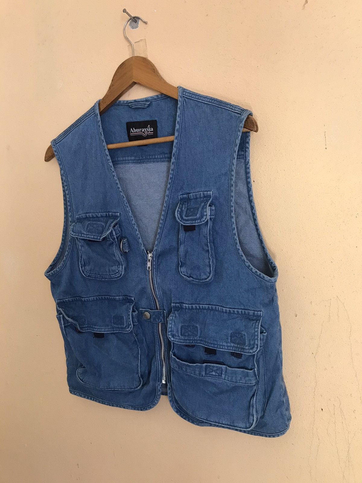 Beauty Beast ABURAYSIA DENIM VEST TACTICAL JACKET Size US M / EU 48-50 / 2 - 3 Thumbnail