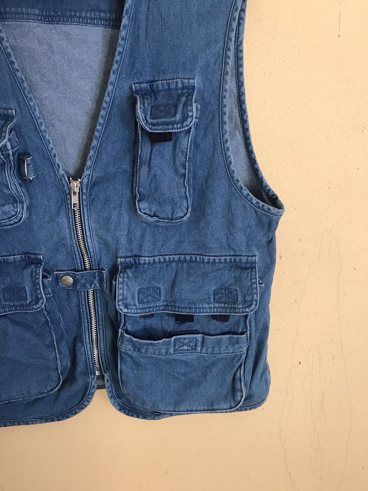 Beauty Beast ABURAYSIA DENIM VEST TACTICAL JACKET Size US M / EU 48-50 / 2 - 6 Thumbnail