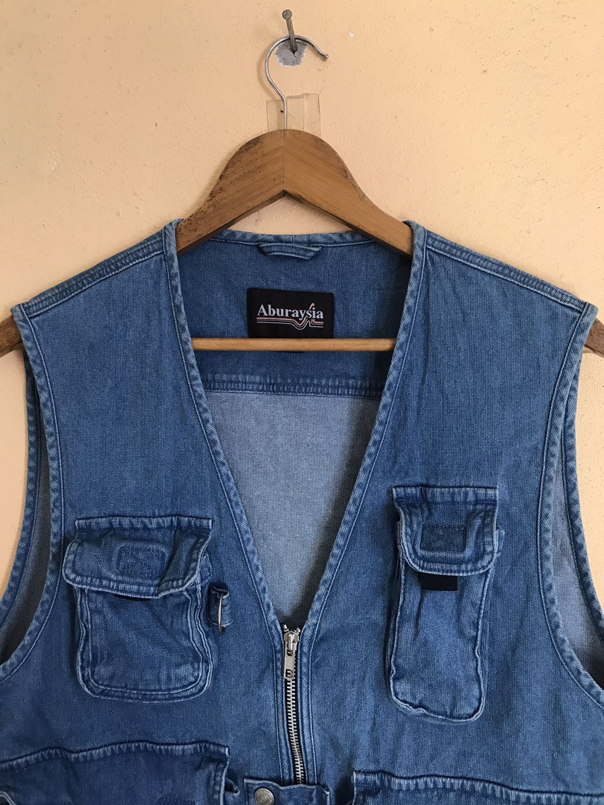Beauty Beast ABURAYSIA DENIM VEST TACTICAL JACKET Size US M / EU 48-50 / 2 - 5 Thumbnail
