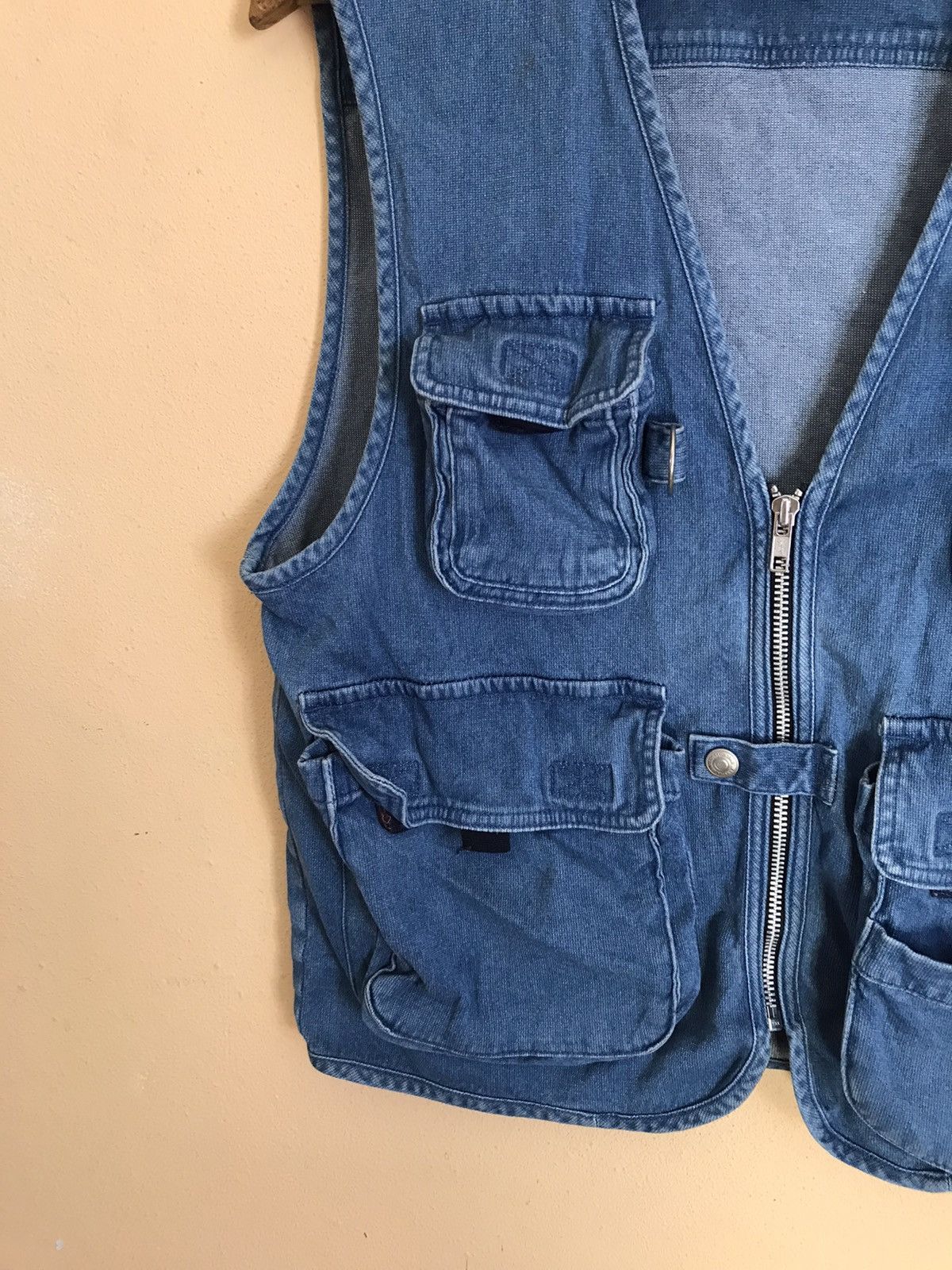 Beauty Beast ABURAYSIA DENIM VEST TACTICAL JACKET Size US M / EU 48-50 / 2 - 7 Thumbnail