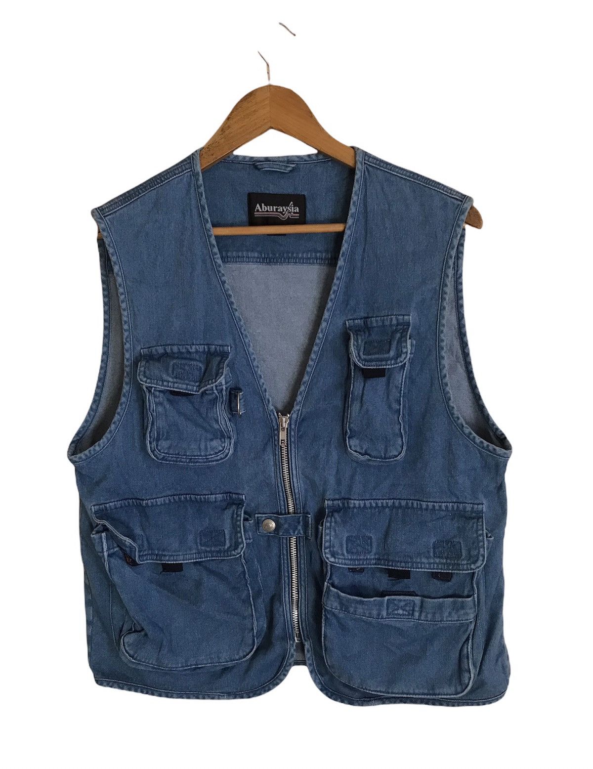 Beauty Beast ABURAYSIA DENIM VEST TACTICAL JACKET Size US M / EU 48-50 / 2 - 1 Thumbnail