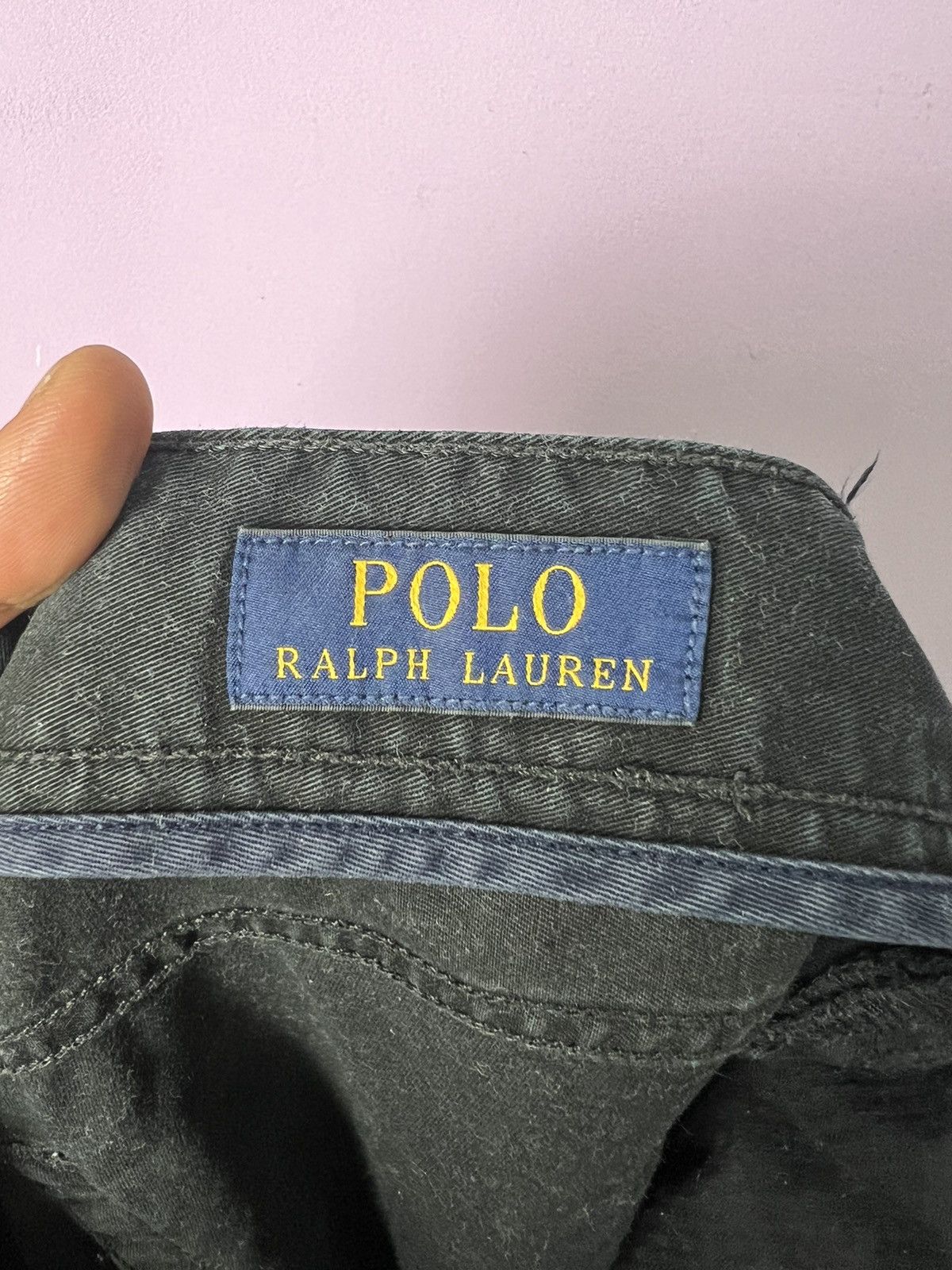 Polo Ralph Lauren 🔥Vintage Black Polo Ralph Lauren Denim Size US 36 / EU 52 - 17 Thumbnail