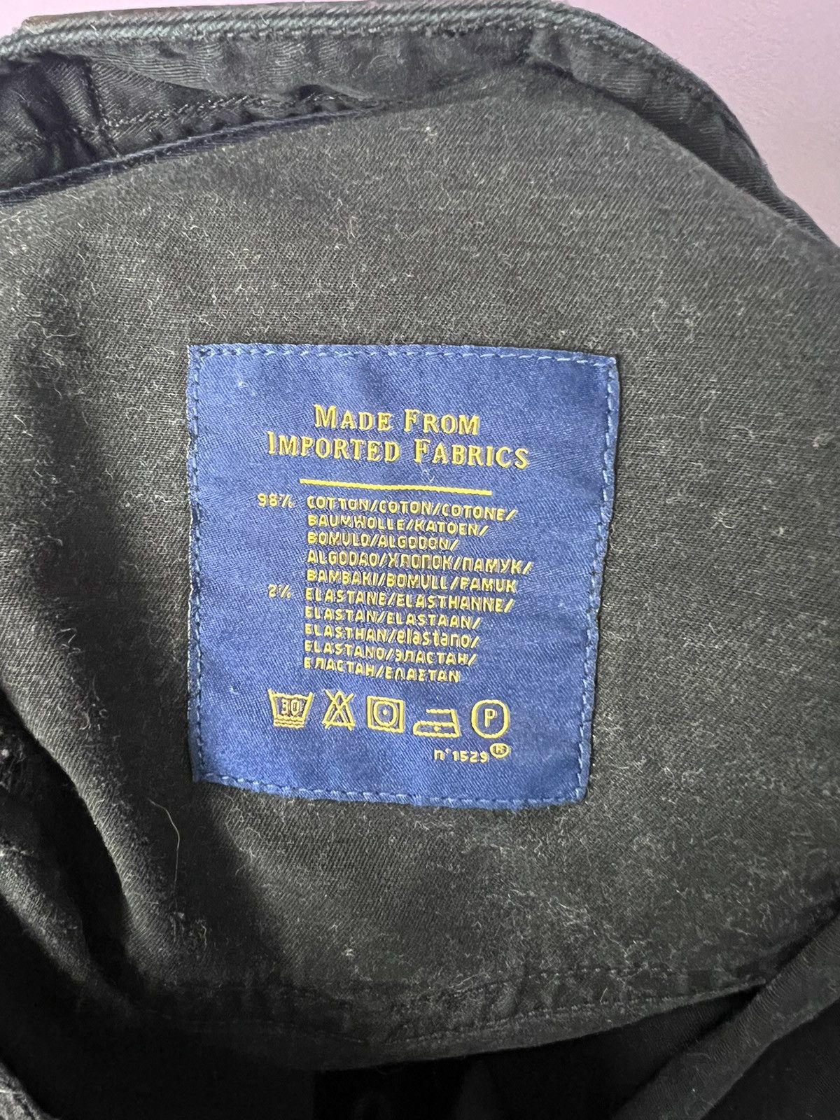 Polo Ralph Lauren 🔥Vintage Black Polo Ralph Lauren Denim Size US 36 / EU 52 - 18 Thumbnail