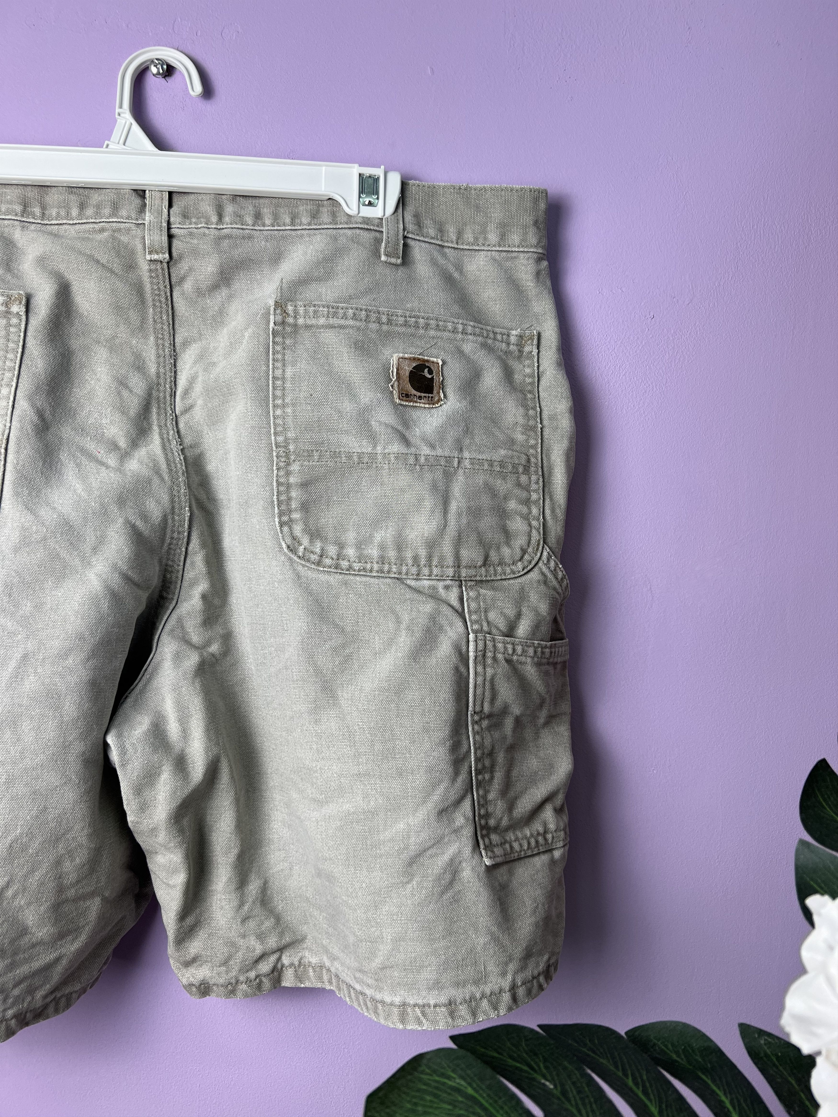 Carhartt 🔥Rare Distressed Vintage Carhartt Short Pants Size US 39 - 8 Thumbnail
