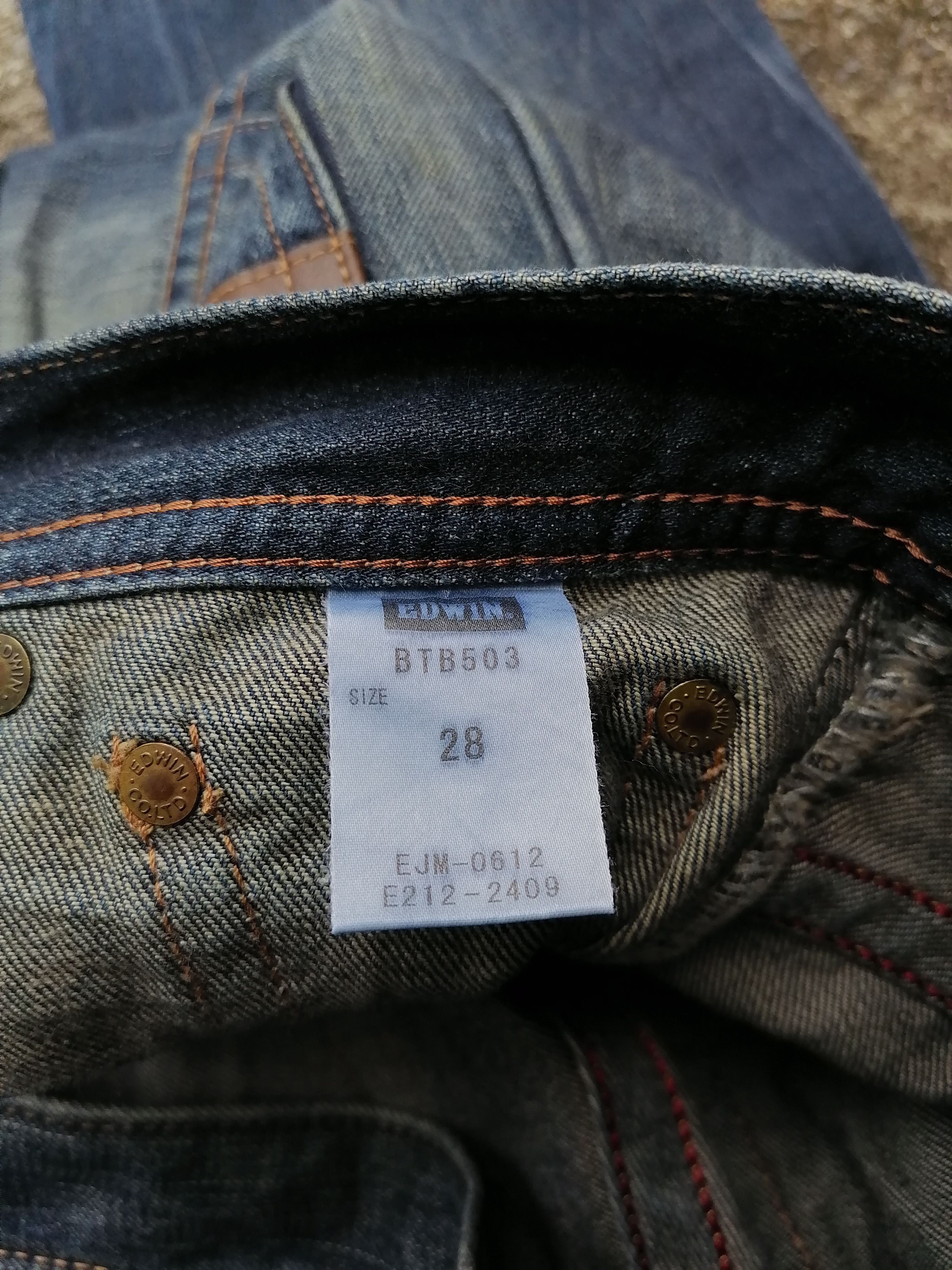 Edwin Edwin Nice Design Denim Jeans Size US 32 / EU 48 - 5 Thumbnail