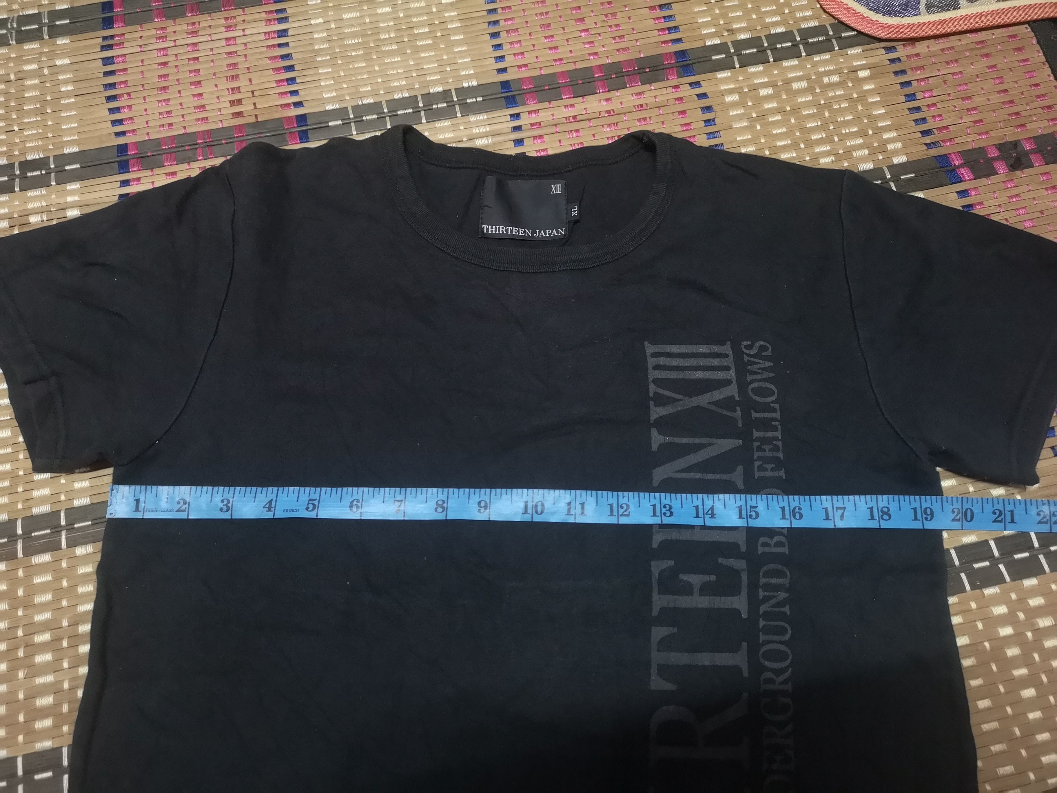 Japanese Brand Thirteen Xiii Japan Underground Shirt Size US XL / EU 56 / 4 - 6 Thumbnail