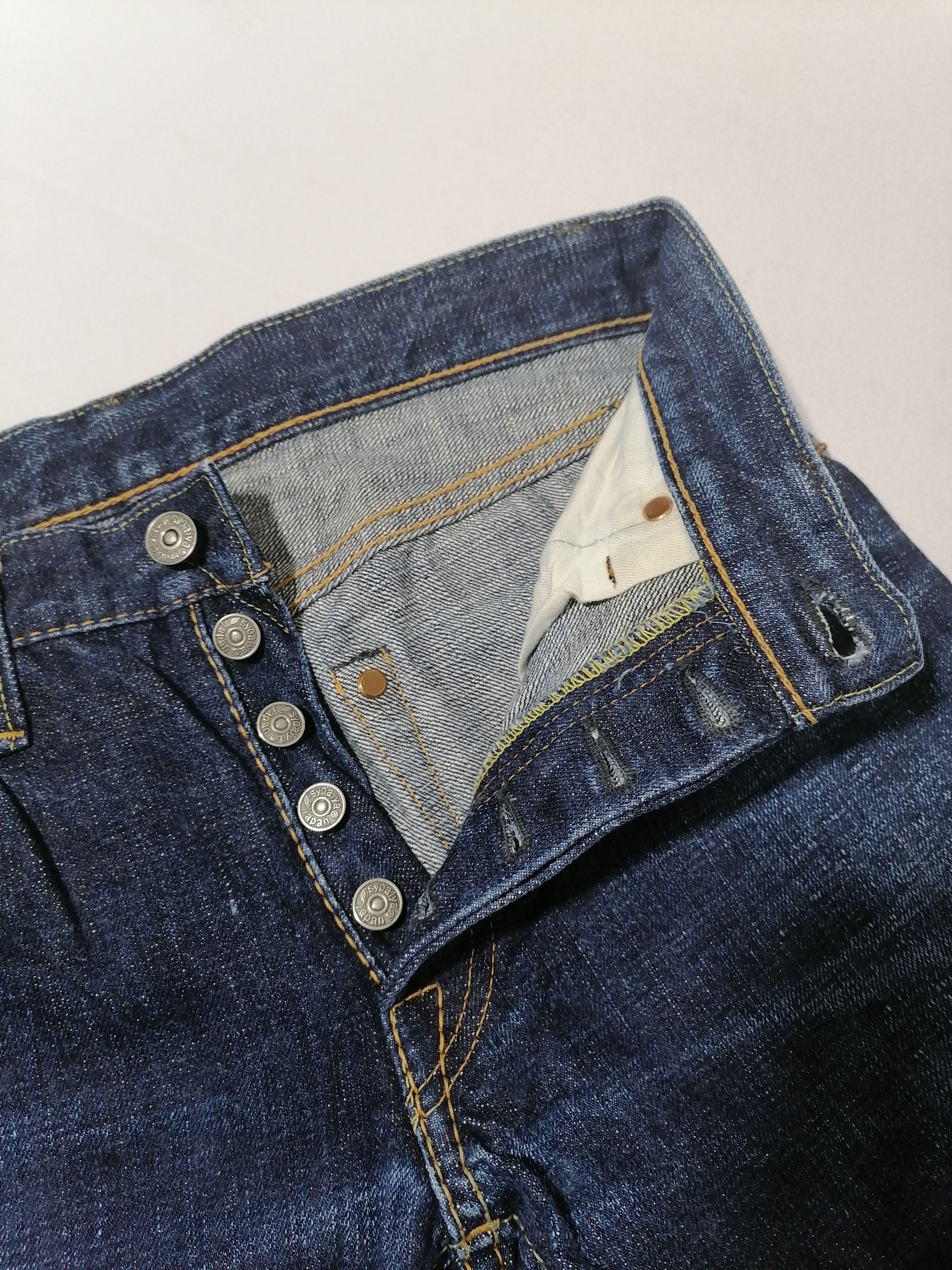 Japanese Brand Syoaiya Selvedge Denim Jeans Size US 28 / EU 44 - 6 Thumbnail