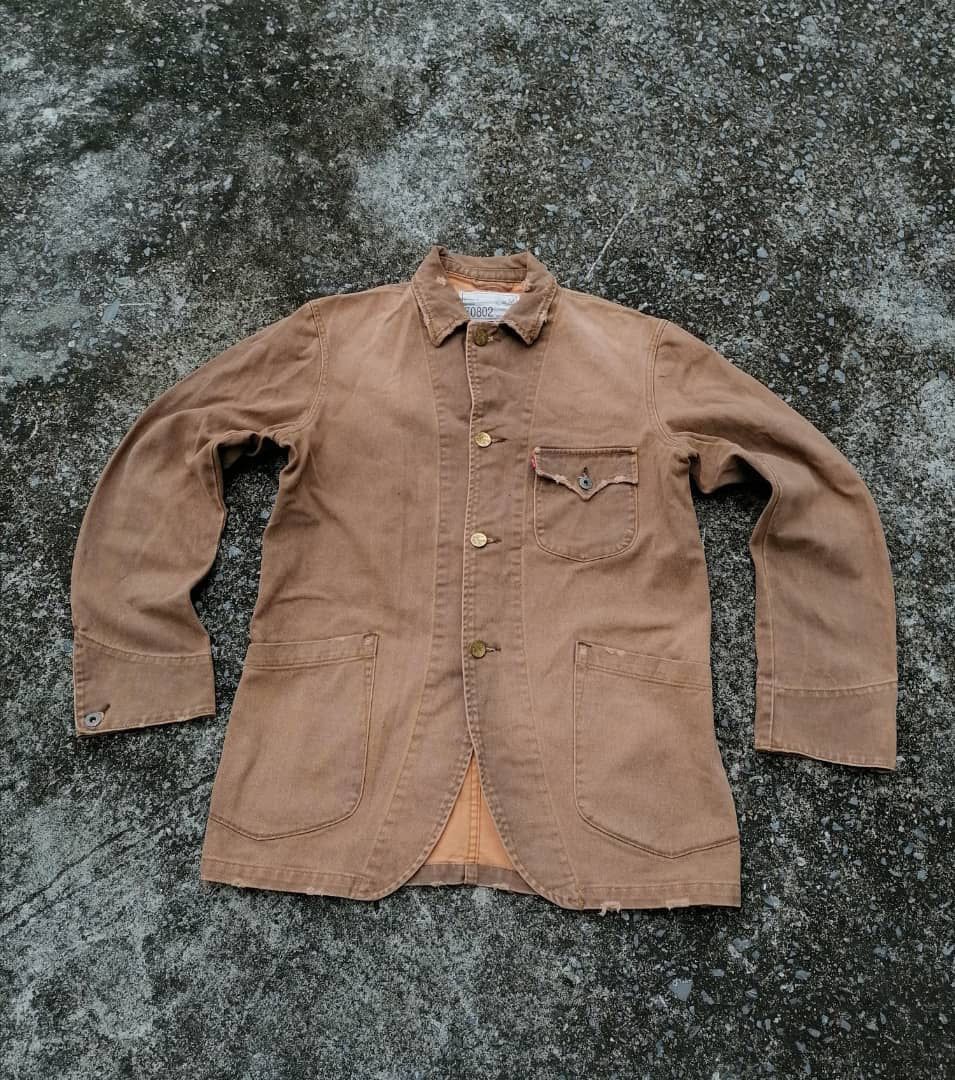 Levi's × Levi's Vintage Clothing Rare Levi's Strauss 70802 Coloured Denim Jacket Size US M / EU 48-50 / 2 - 1 Thumbnail