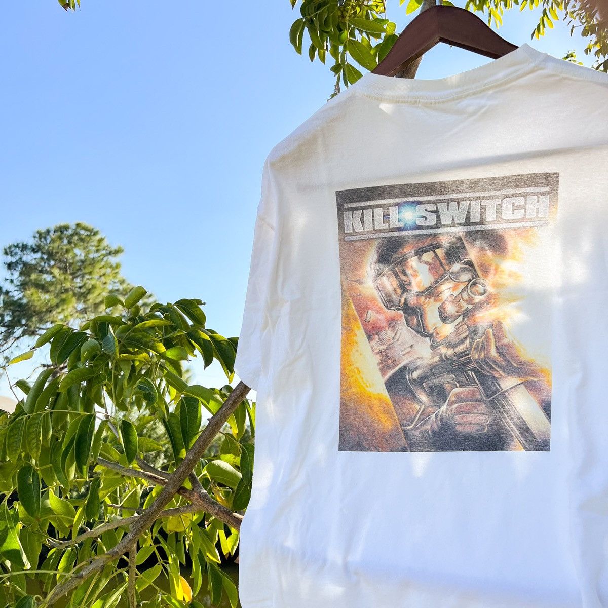Vintage Vintage Namco Kill•Switch Video Game Gun Tee Size US XL / EU 56 / 4 - 2 Thumbnail