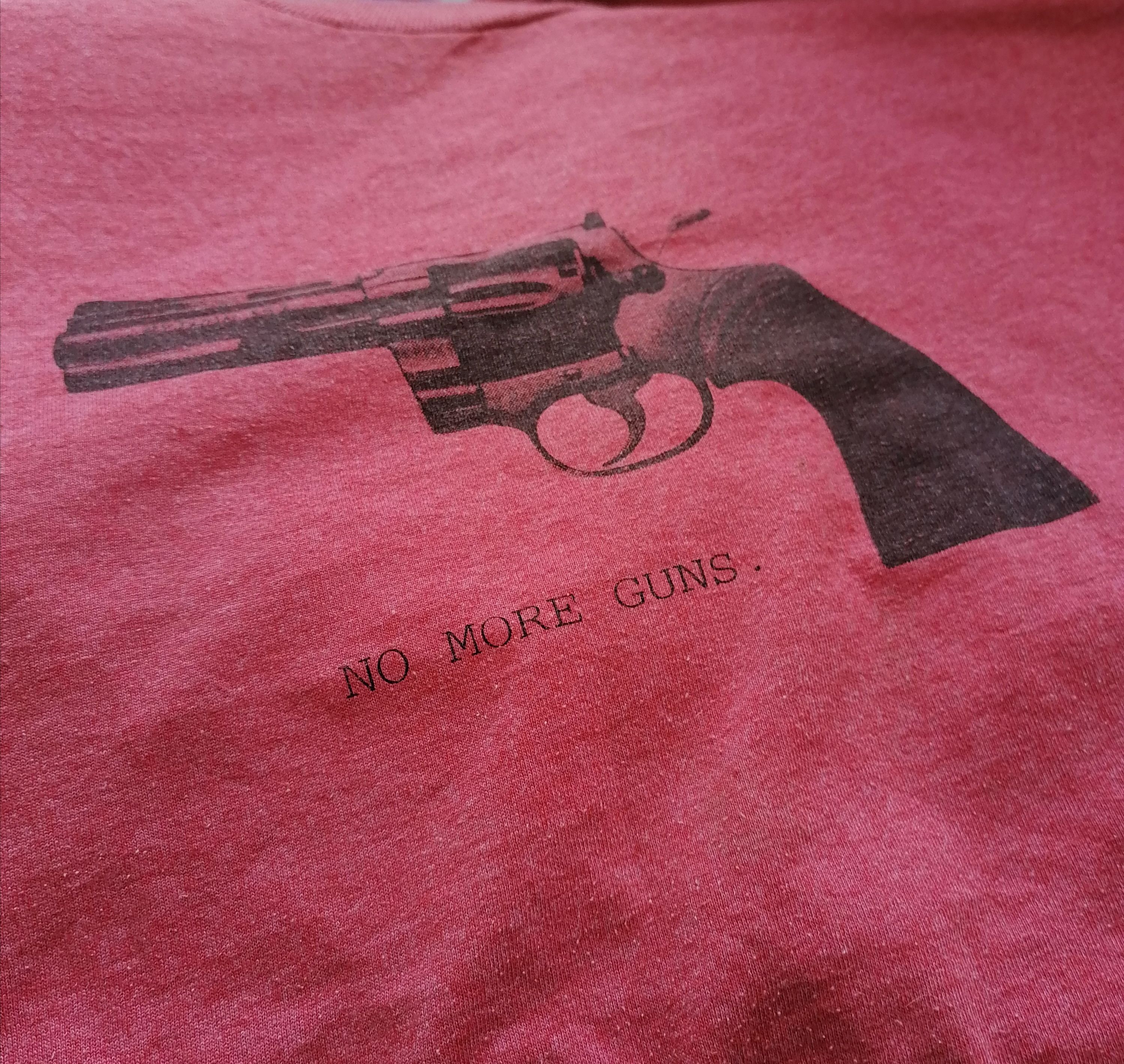 Jerzees × Vintage No More Guns Tee Size US M / EU 48-50 / 2 - 5 Thumbnail