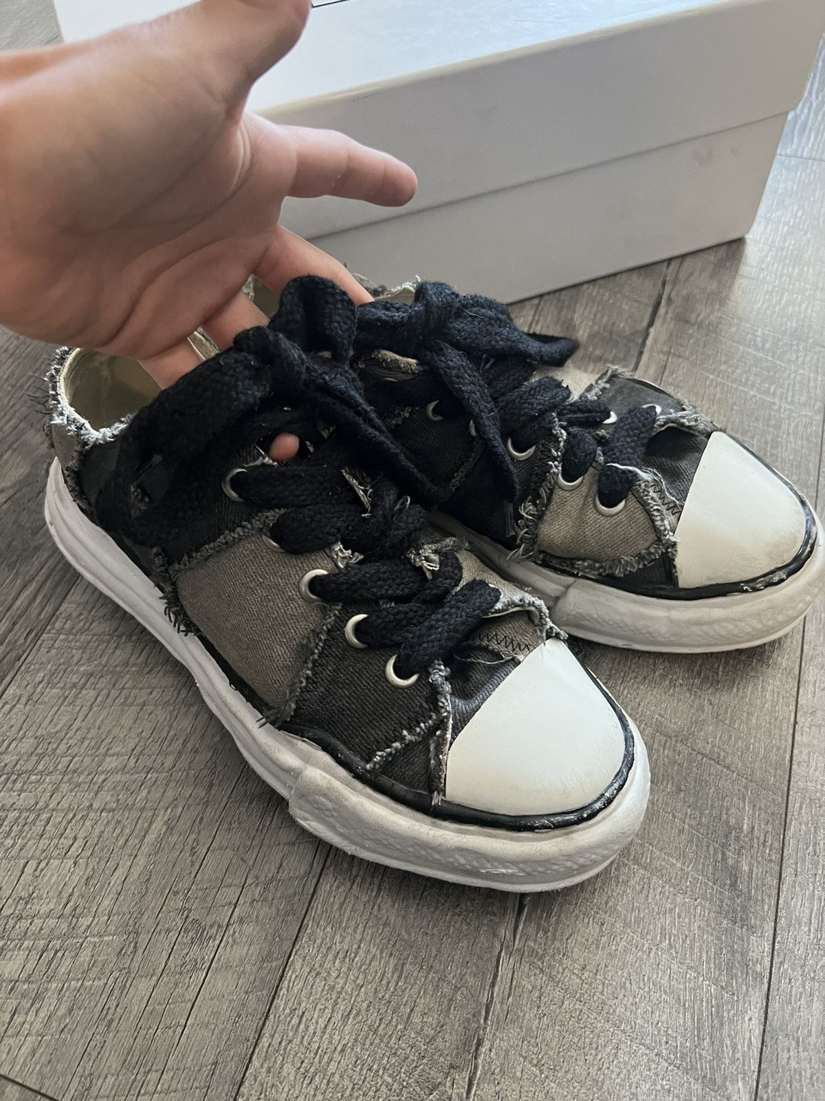 image of Miharayasuhiro Masion Mihara Yasuhiro Shoes in Black, Men's (Size 8)
