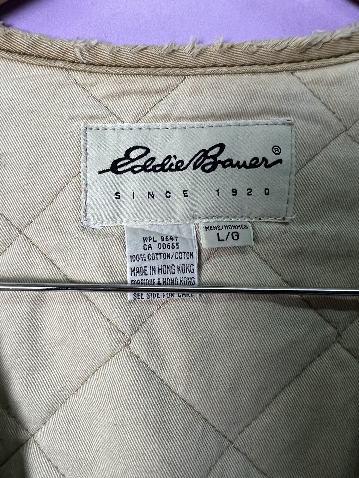 Eddie Bauer 🔥Rare Eddie Bauer Quilted Vest Size US L / EU 52-54 / 3 - 15 Thumbnail