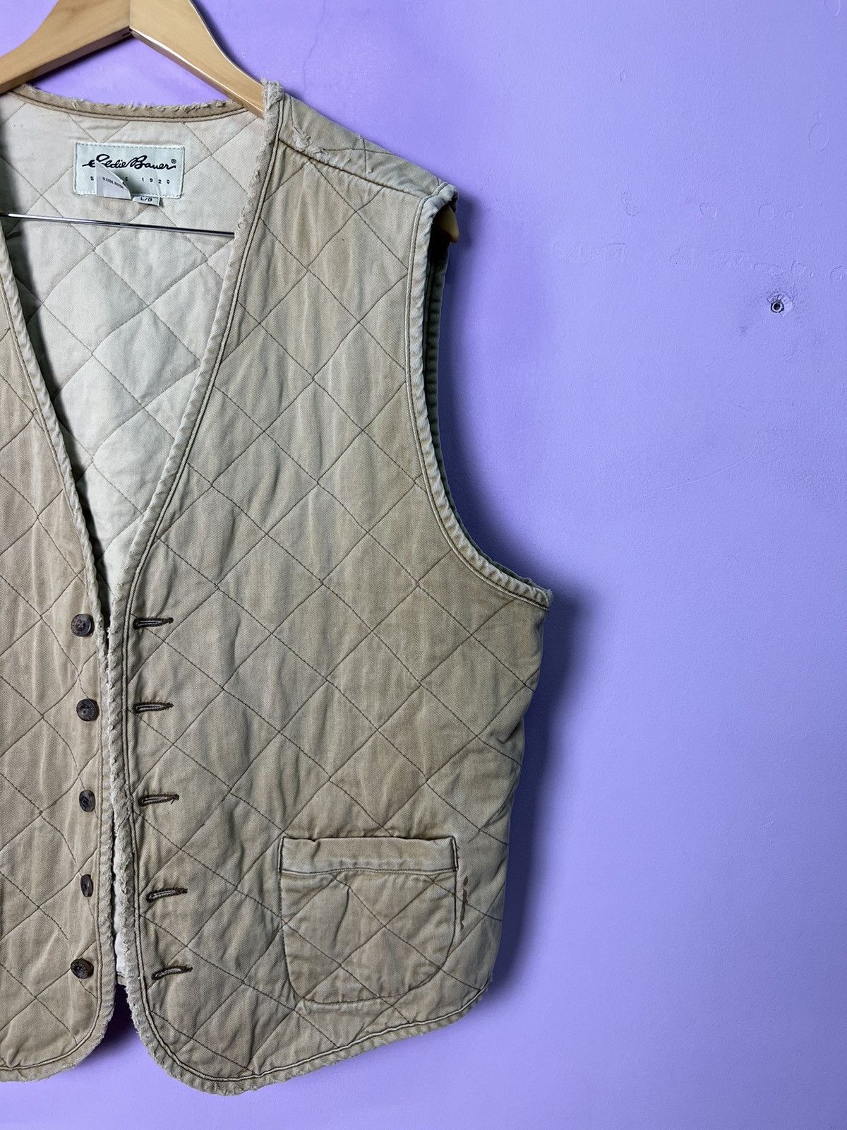 Eddie Bauer 🔥Rare Eddie Bauer Quilted Vest Size US L / EU 52-54 / 3 - 5 Thumbnail