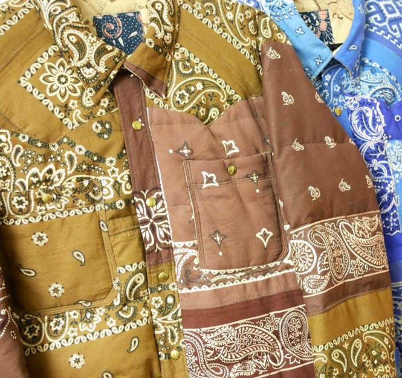 Visvim visvim ict bandana kerchief down jkt Size US L / EU 52-54 / 3 - 2 Thumbnail