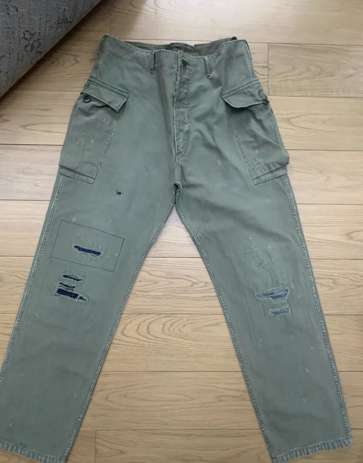 Visvim VISVIM 19AW VETERANS PANTS CRASH SPOT | Grailed