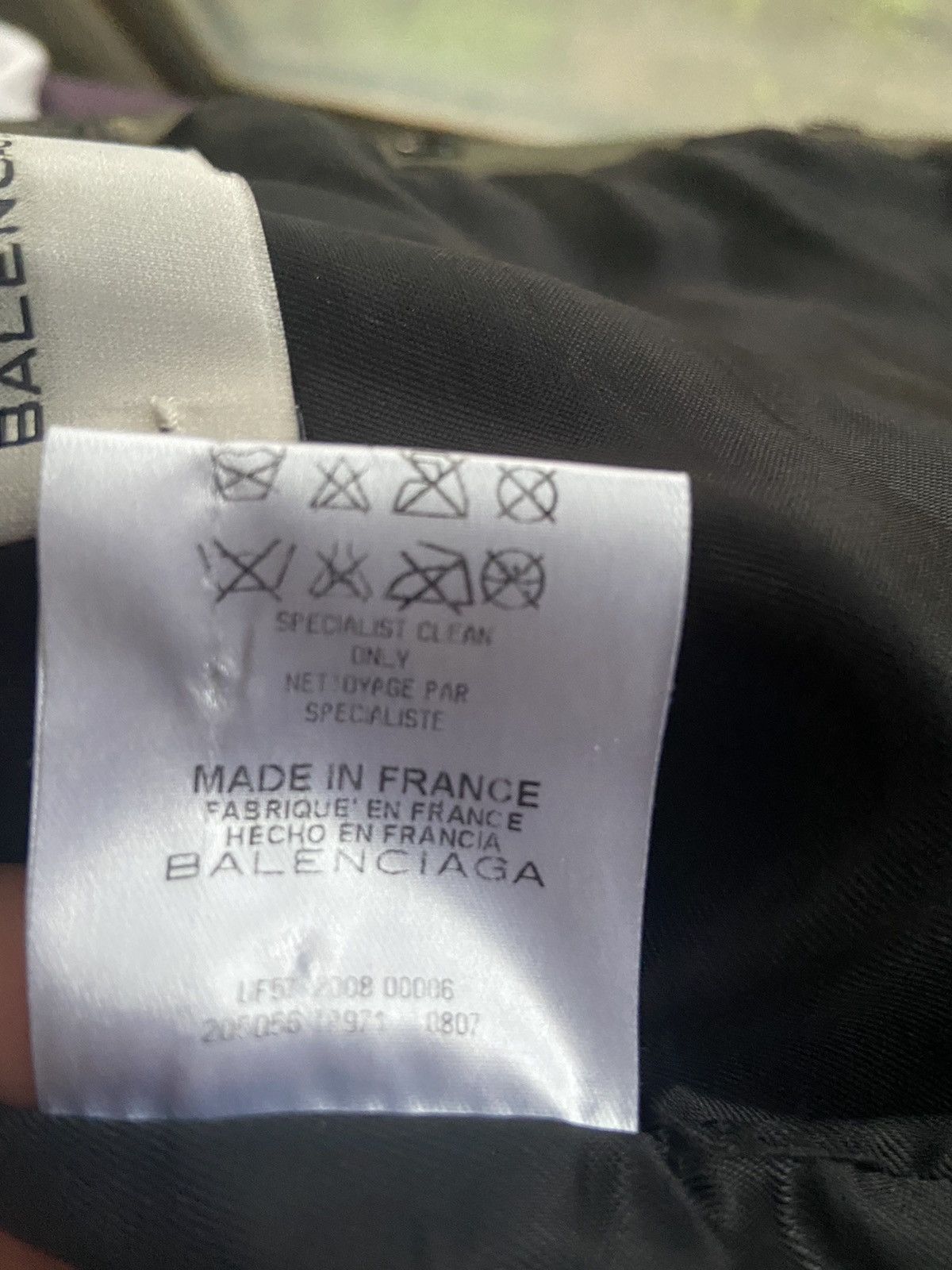Balenciaga Leather Moto Jacket Size US M / EU 48-50 / 2 - 9 Thumbnail