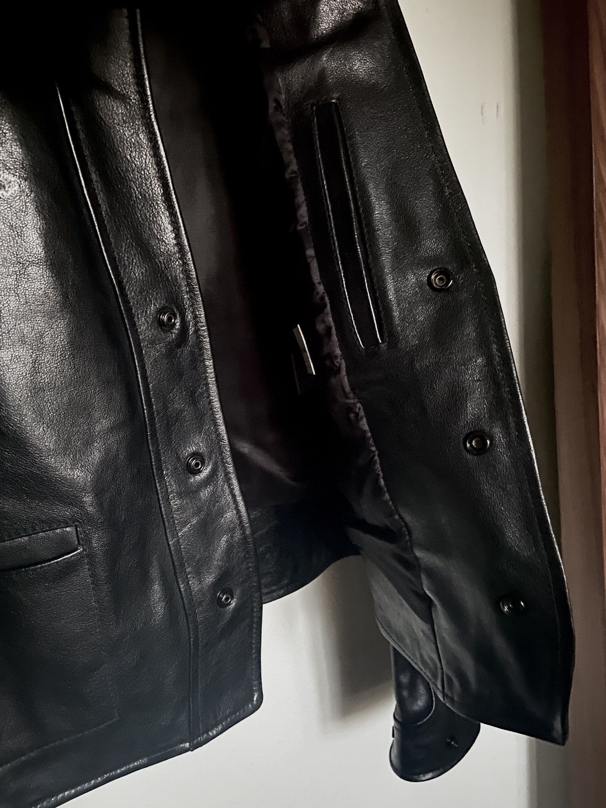 Balenciaga Leather Moto Jacket Size US M / EU 48-50 / 2 - 5 Thumbnail