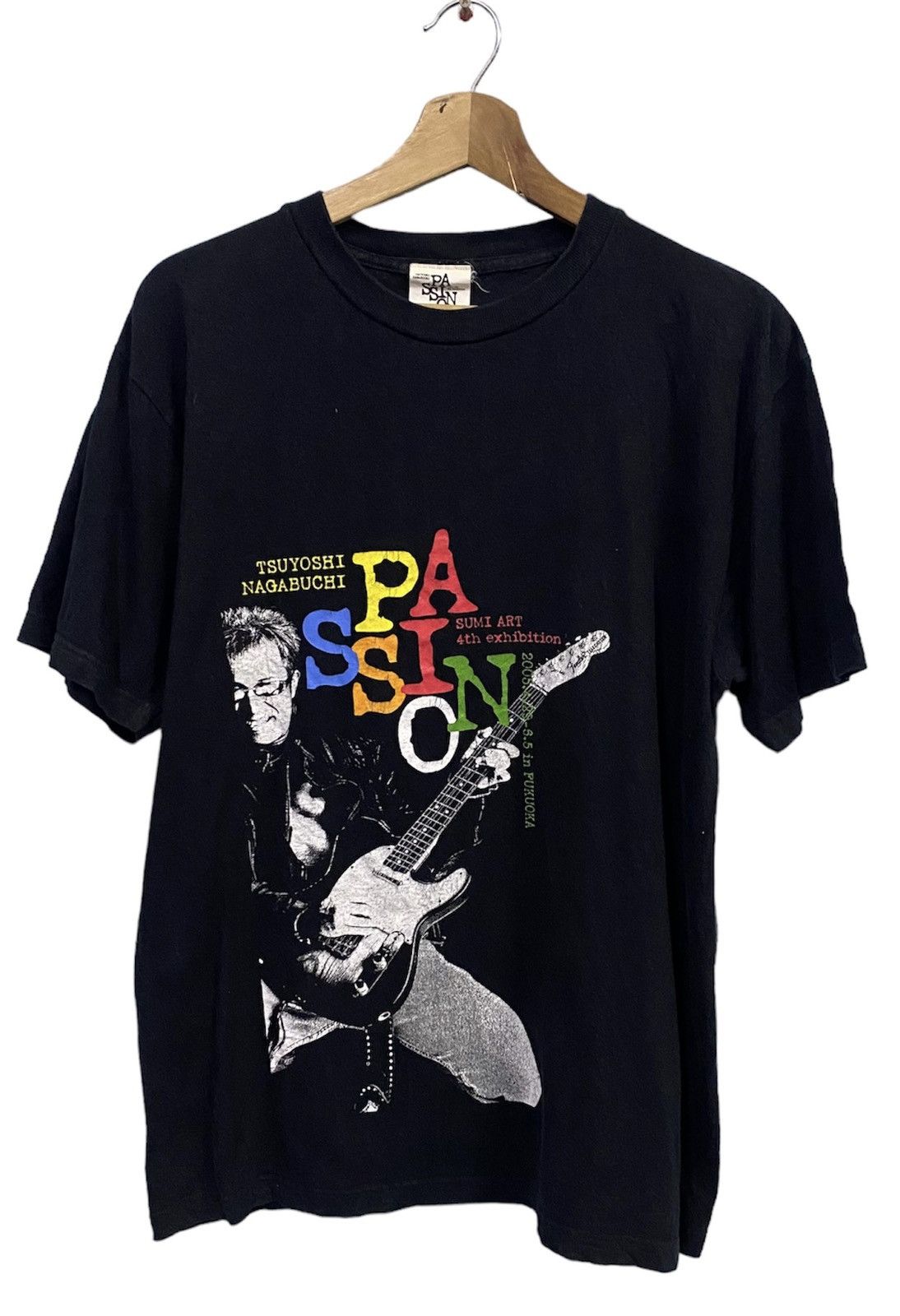 Vintage TSUYOSHI NAGABUSHI Rock Singer T-Shirt