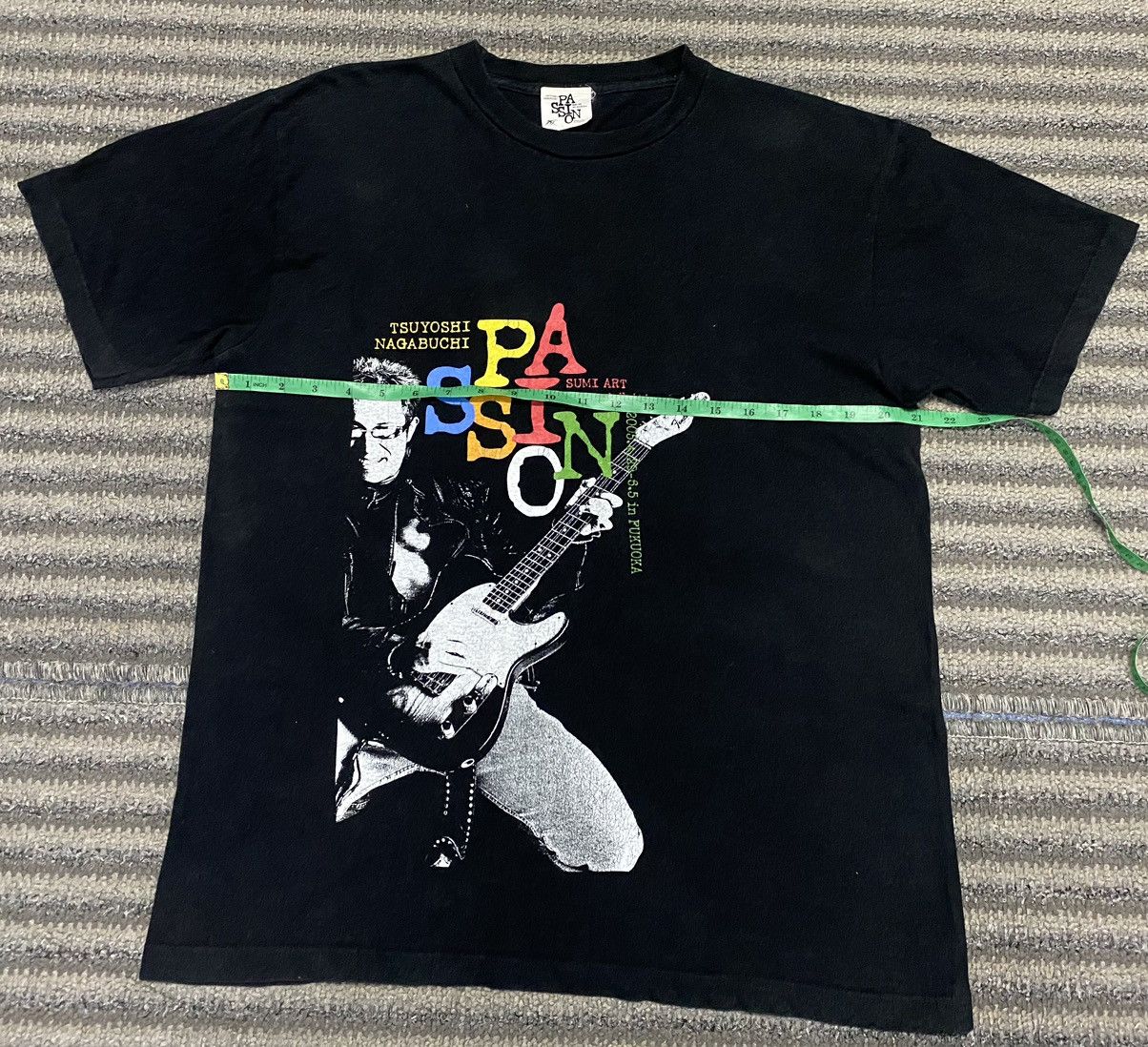 Band Tees Vintage TSUYOSHI NAGABUSHI Rock Singer T-Shirt Size US L / EU 52-54 / 3 - 7 Thumbnail