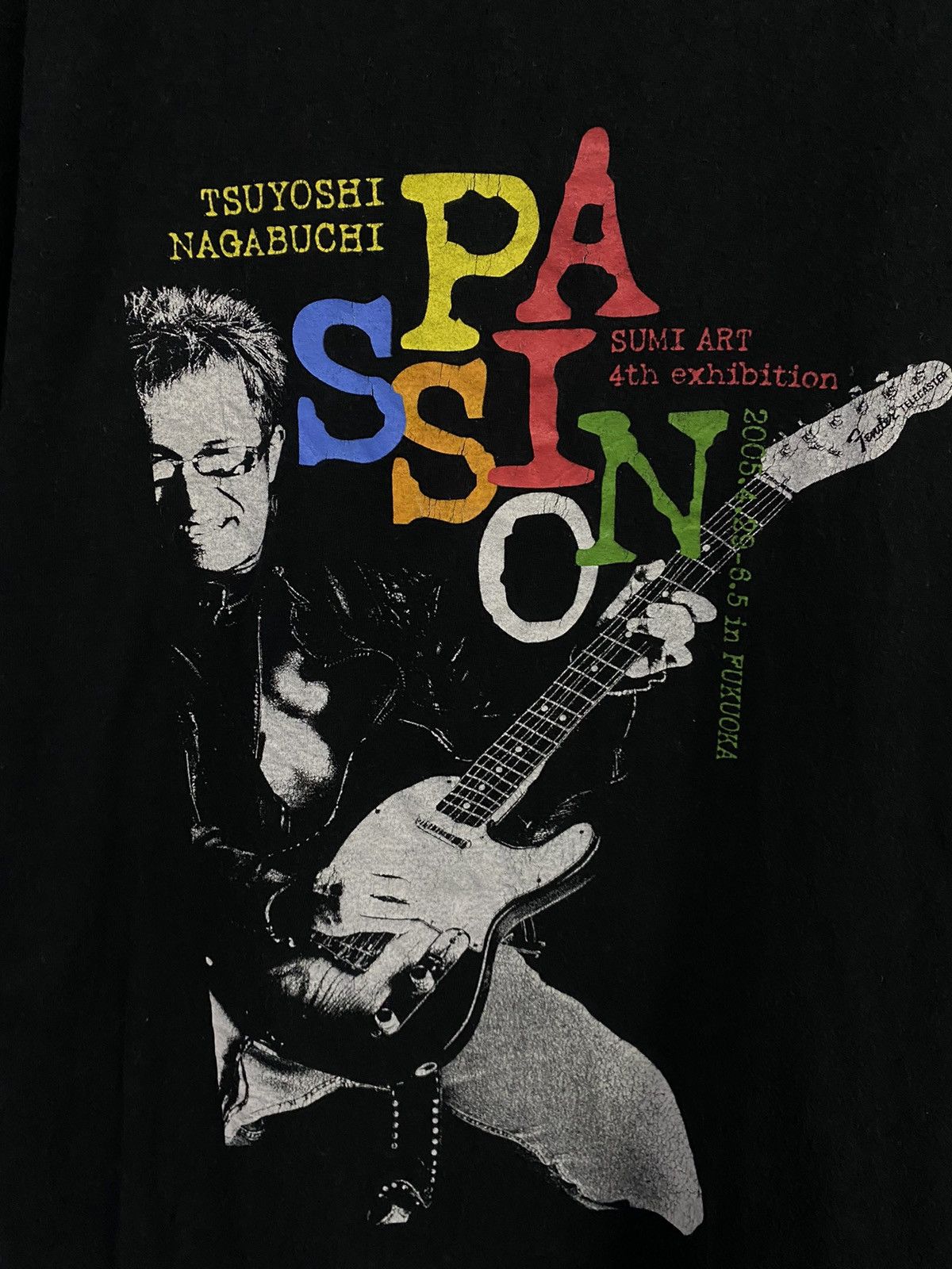 Band Tees Vintage TSUYOSHI NAGABUSHI Rock Singer T-Shirt Size US L / EU 52-54 / 3 - 3 Thumbnail