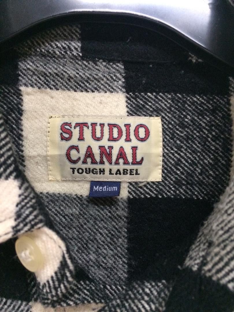 Japanese Brand GRAIL FITS STUDIO CANAL JAPANESE BRAND FLANNEL SHIRT Size US M / EU 48-50 / 2 - 4 Thumbnail