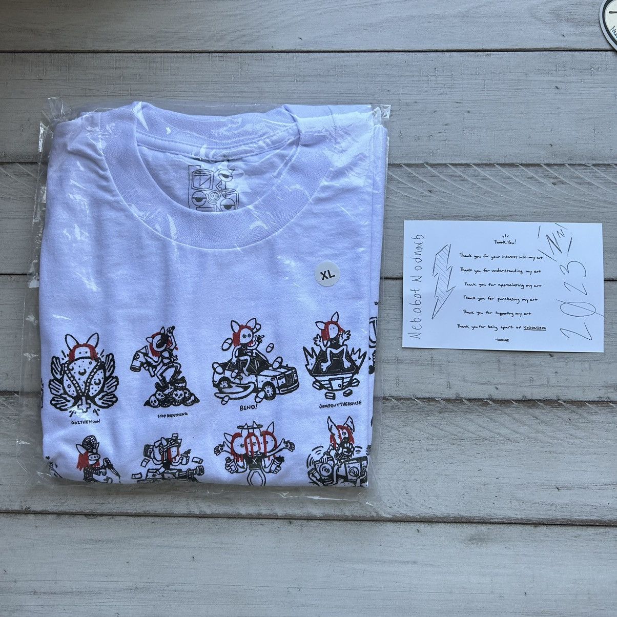 Kodone × Lyrical Lemonade × Playboi Carti WHOLE LOTTA RED TRACKLiST TEE WHiTE Size US XL / EU 56 / 4 - 2 Thumbnail