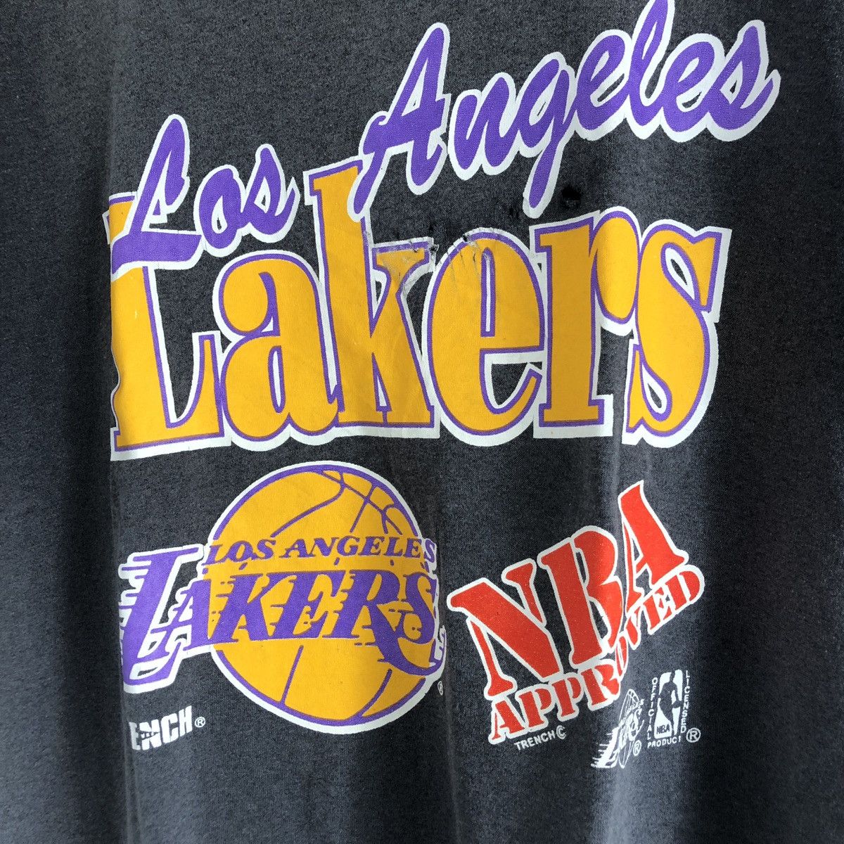 NBA × Vintage Vintage Lakers t-shirt Size US M / EU 48-50 / 2 - 3 Thumbnail