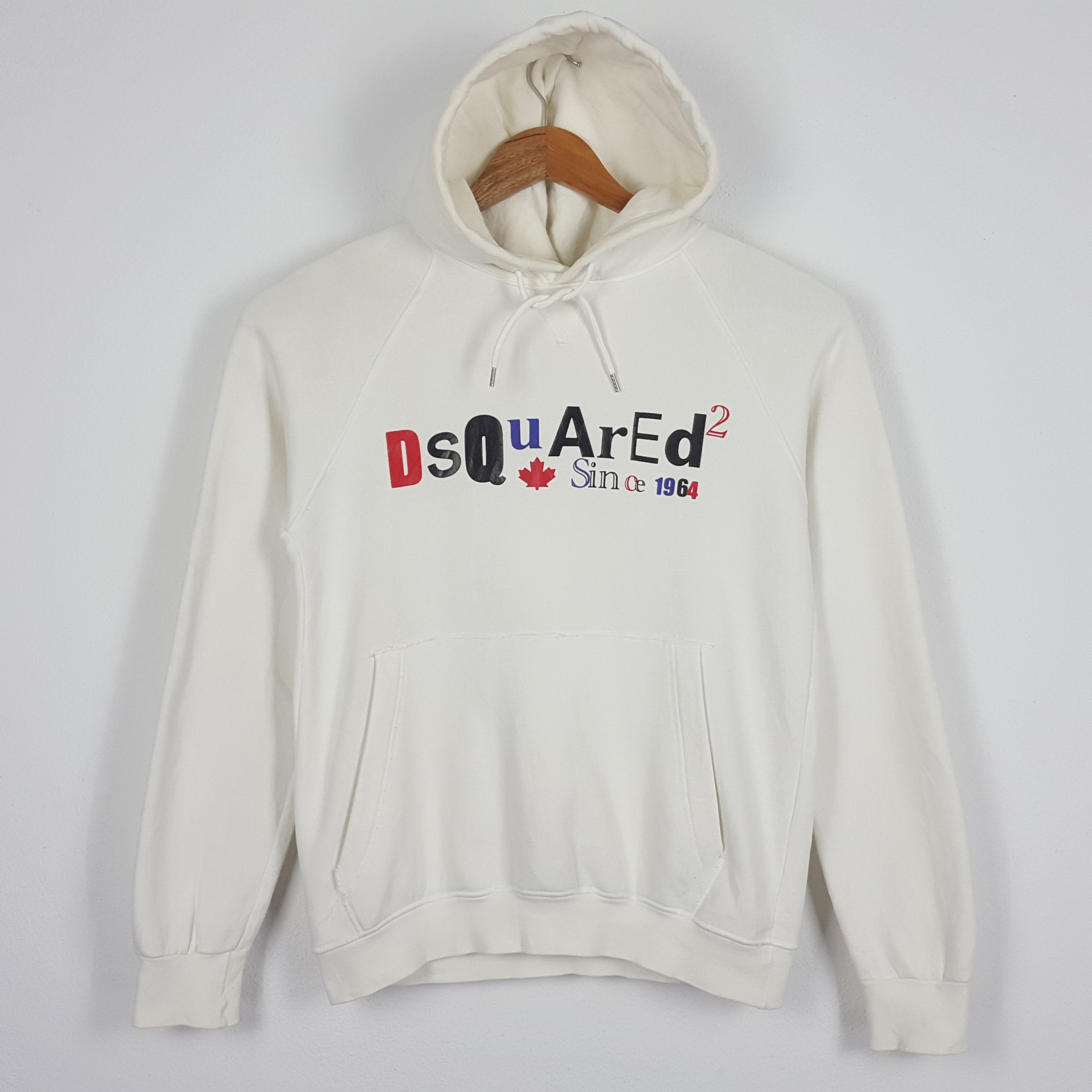 Dsquared2 × Vintage Vintage Dsquared2 Italian Brand Design Hoodies Size US M / EU 48-50 / 2 - 1 Thumbnail