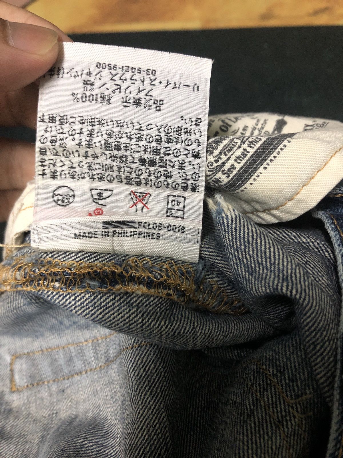 Levi's Vintage levis 501 distressed denim Size US 29 - 8 Thumbnail