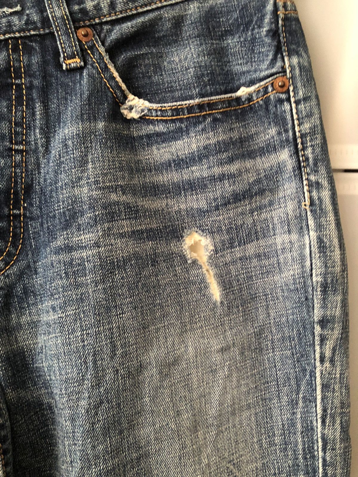 Levi's Vintage levis 501 distressed denim Size US 29 - 6 Thumbnail