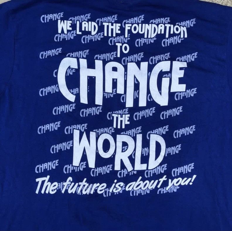 Other Y2K Obama 08 Big Print Tee Size US XXL / EU 58 / 5 - 5 Thumbnail