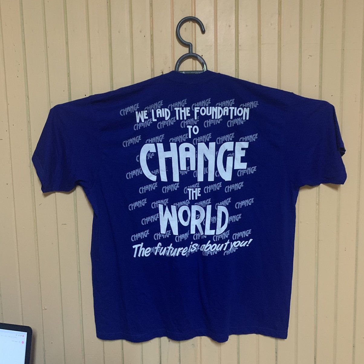 Other Y2K Obama 08 Big Print Tee Size US XXL / EU 58 / 5 - 7 Thumbnail
