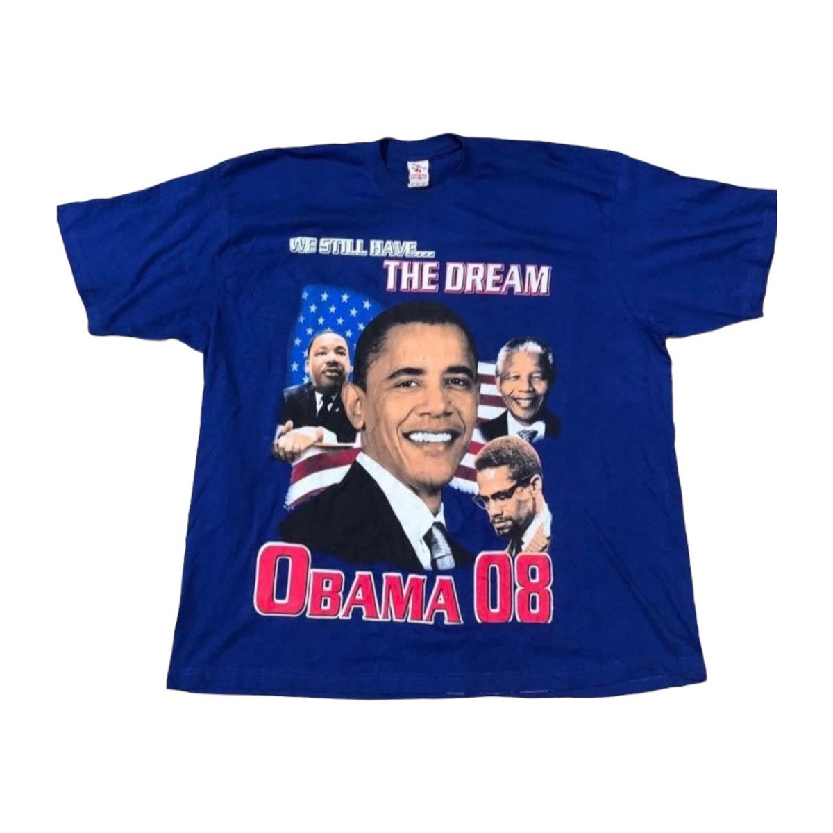 Other Y2K Obama 08 Big Print Tee Size US XXL / EU 58 / 5 - 1 Thumbnail