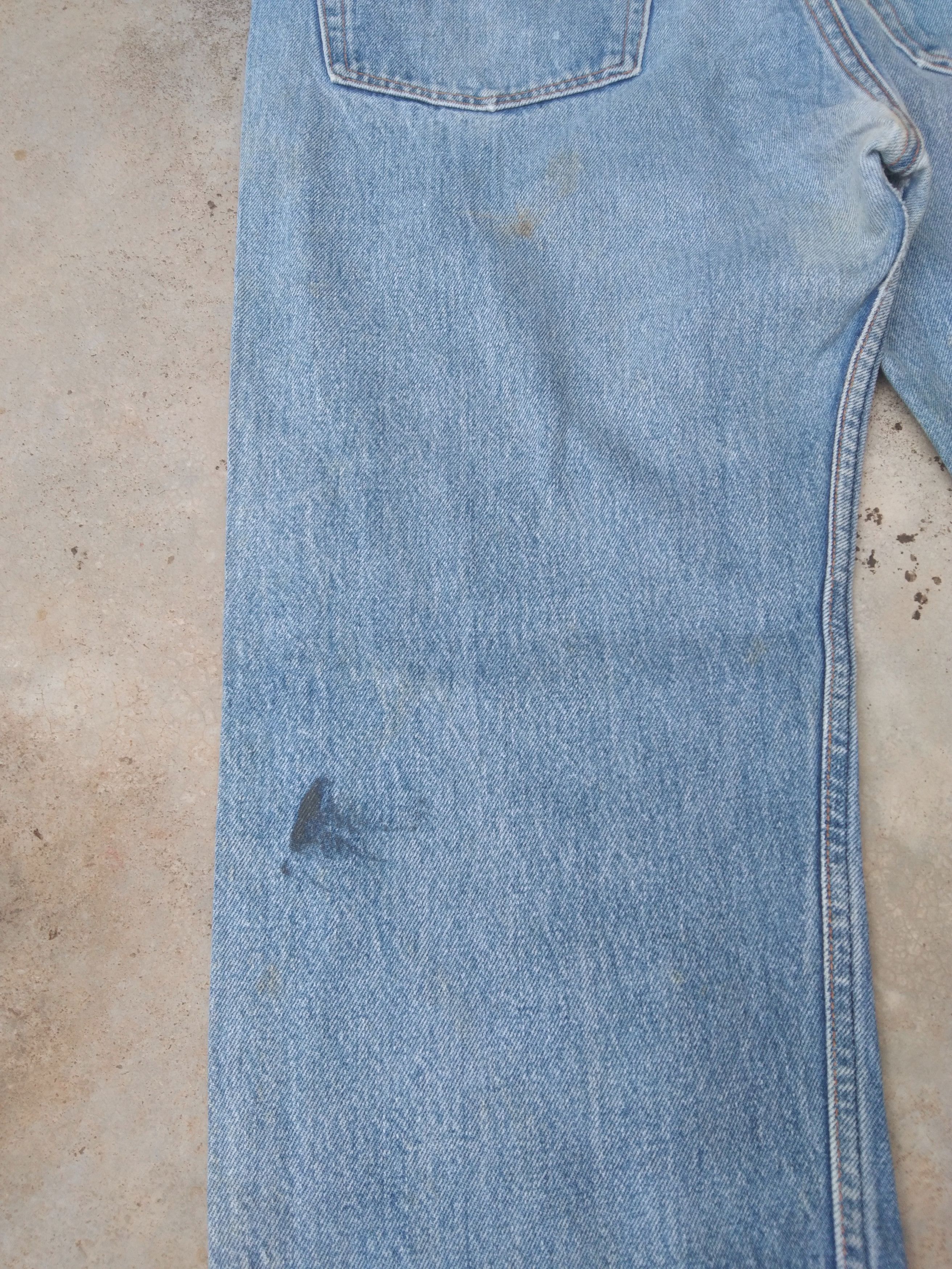 Levi's × Vintage 90s Vintage Levis 501 xx Made In USA Distressed Jeans 36x30 Size US 36 / EU 52 - 3 Thumbnail