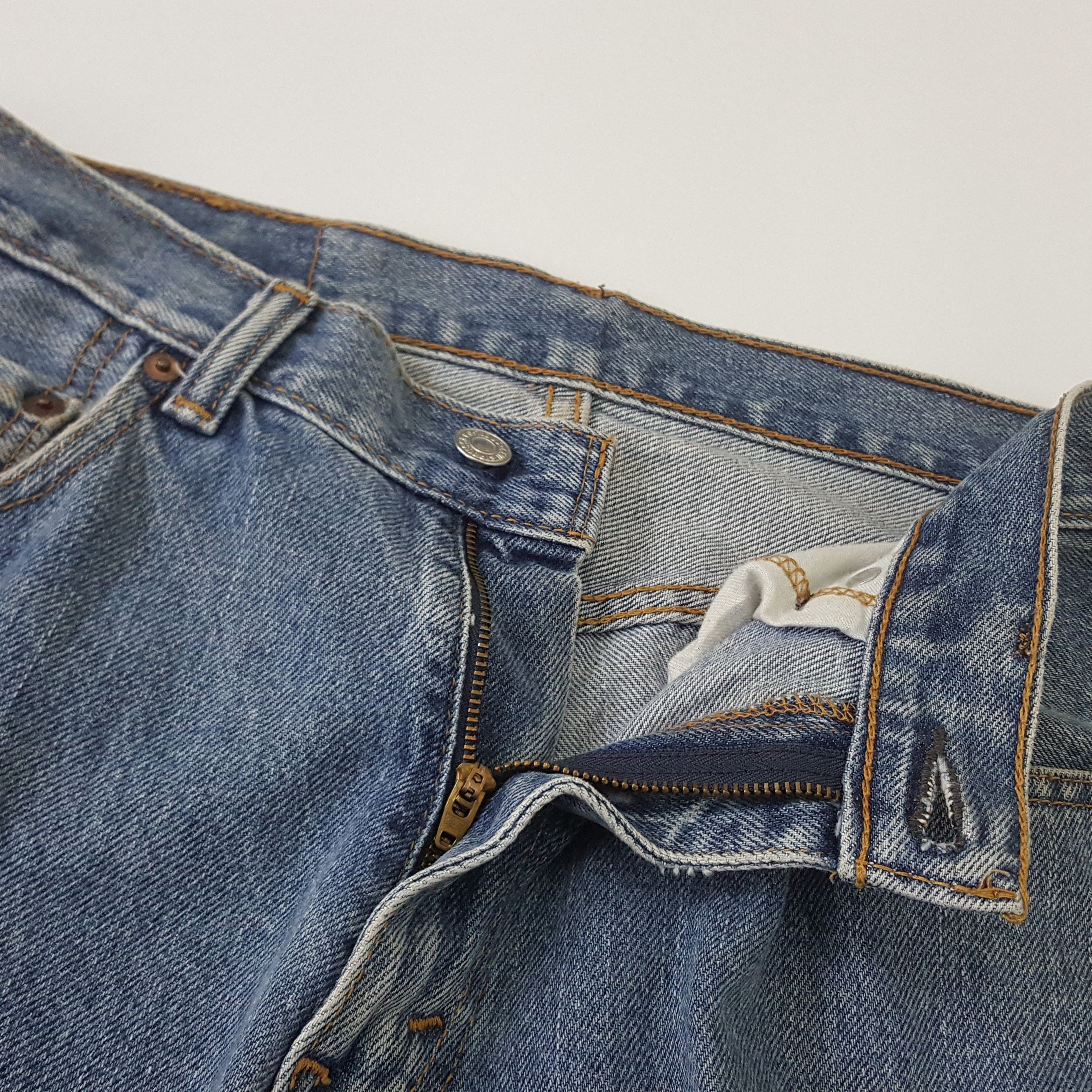 Levi's Vintage Clothing Vintage Levi's 550 Distress Denim Kurt Cobain style pants Size US 30 / EU 46 - 12 Thumbnail