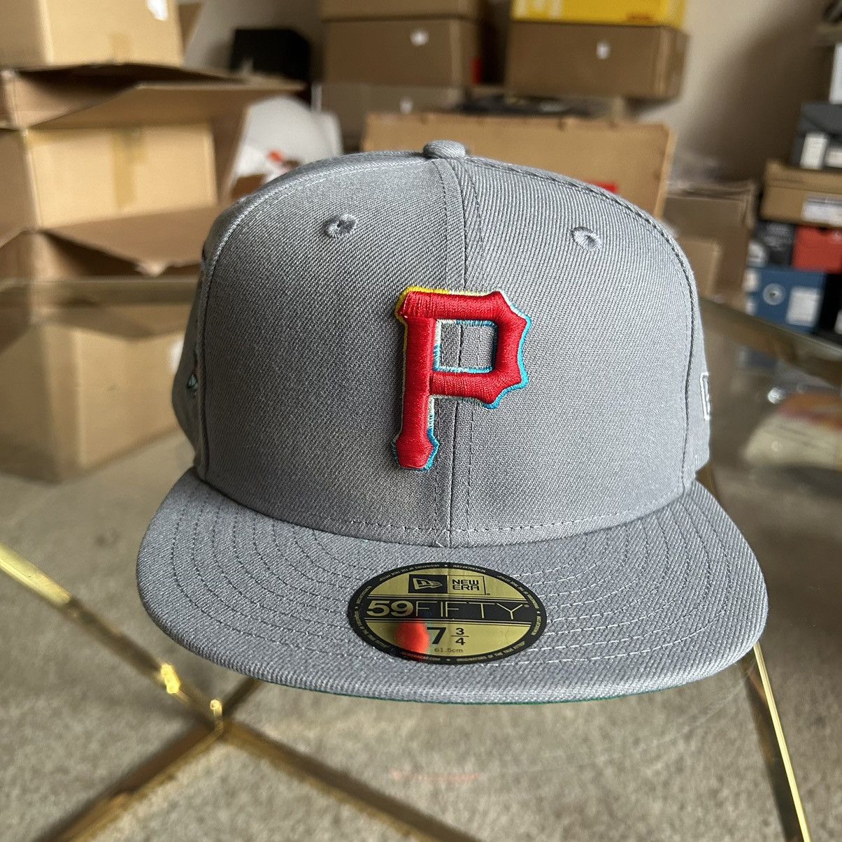 MLB × MyFitteds × New Era 7 3/4 PiTTSBURGH PiRATES PLAYSTATiON PS1 NEUTRAL MULTi-COLOR Size ONE SIZE - 7 Thumbnail