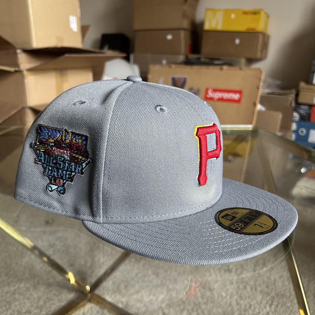 MLB × MyFitteds × New Era 7 3/4 PiTTSBURGH PiRATES PLAYSTATiON PS1 NEUTRAL MULTi-COLOR Size ONE SIZE - 8 Thumbnail