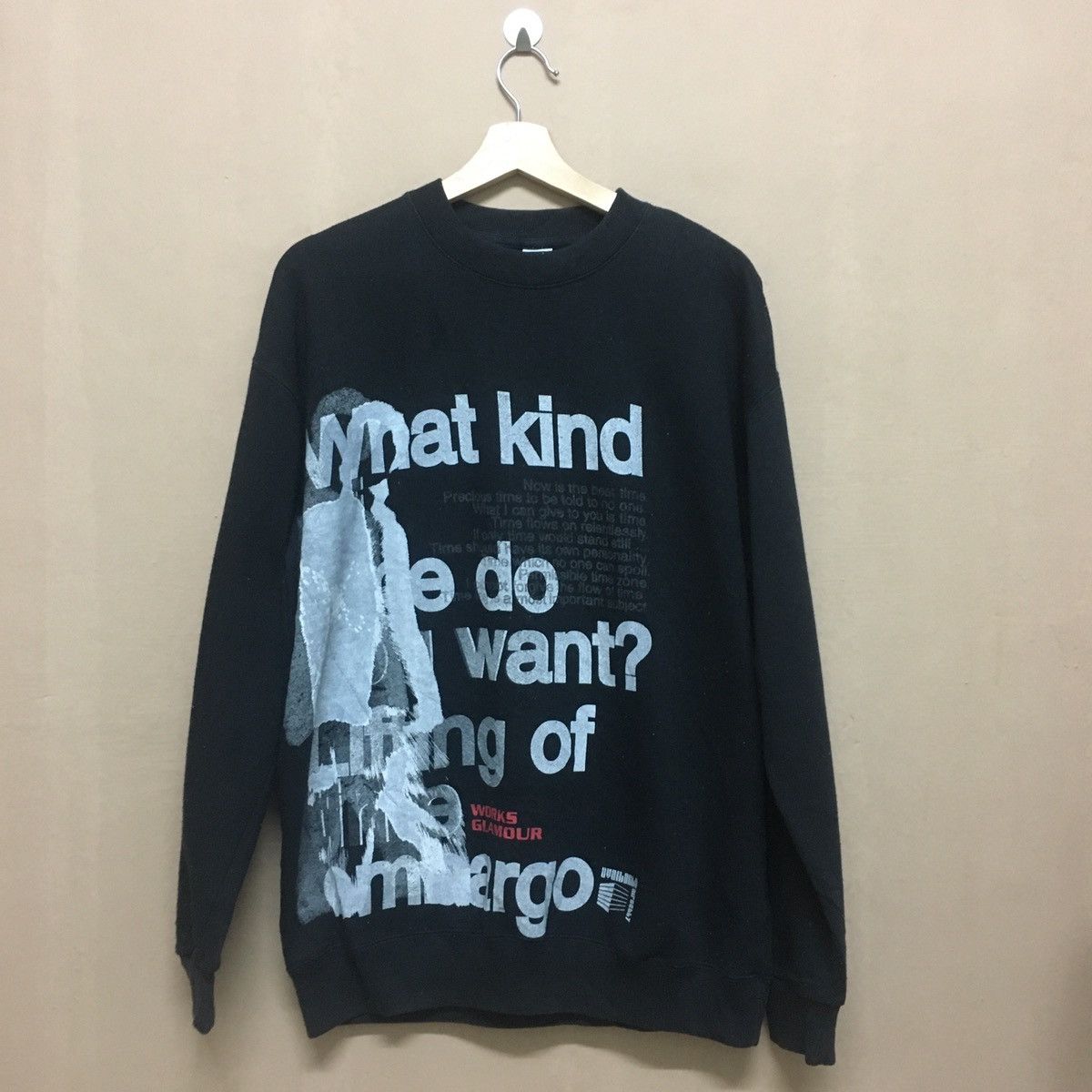 Japanese Brand Primal Point Black Sweatshirt Size US L / EU 52-54 / 3 - 1 Thumbnail