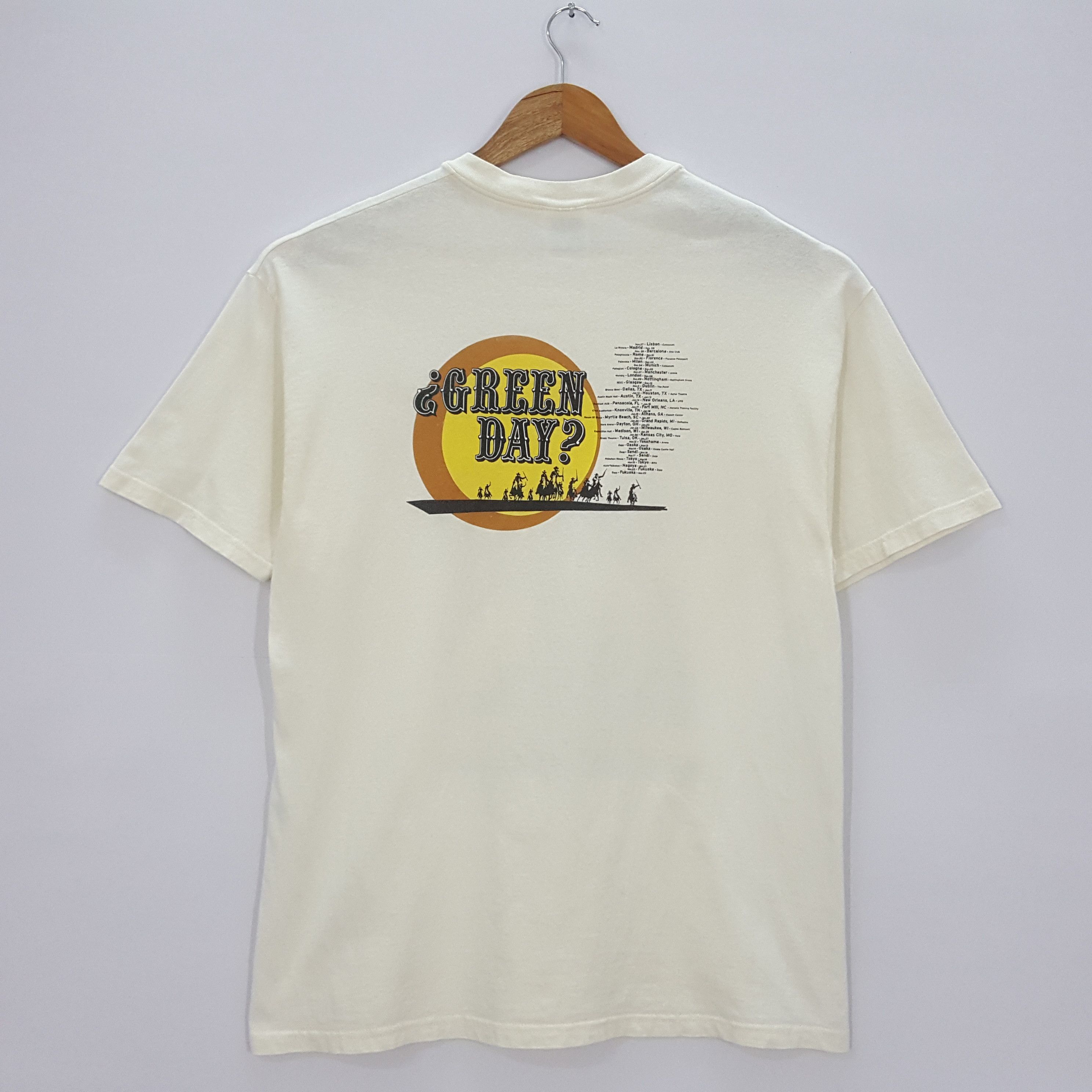 Band Tees × Vintage Vintage Green Day American rock band tour design t-hirt Size US L / EU 52-54 / 3 - 2 Thumbnail