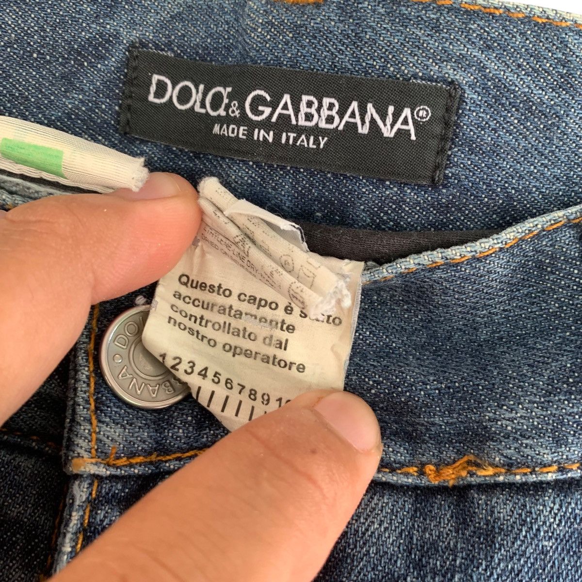 Dolce & Gabbana Dolce & Gabbana Short Denim Pant Size US 36 / EU 52 - 7 Thumbnail