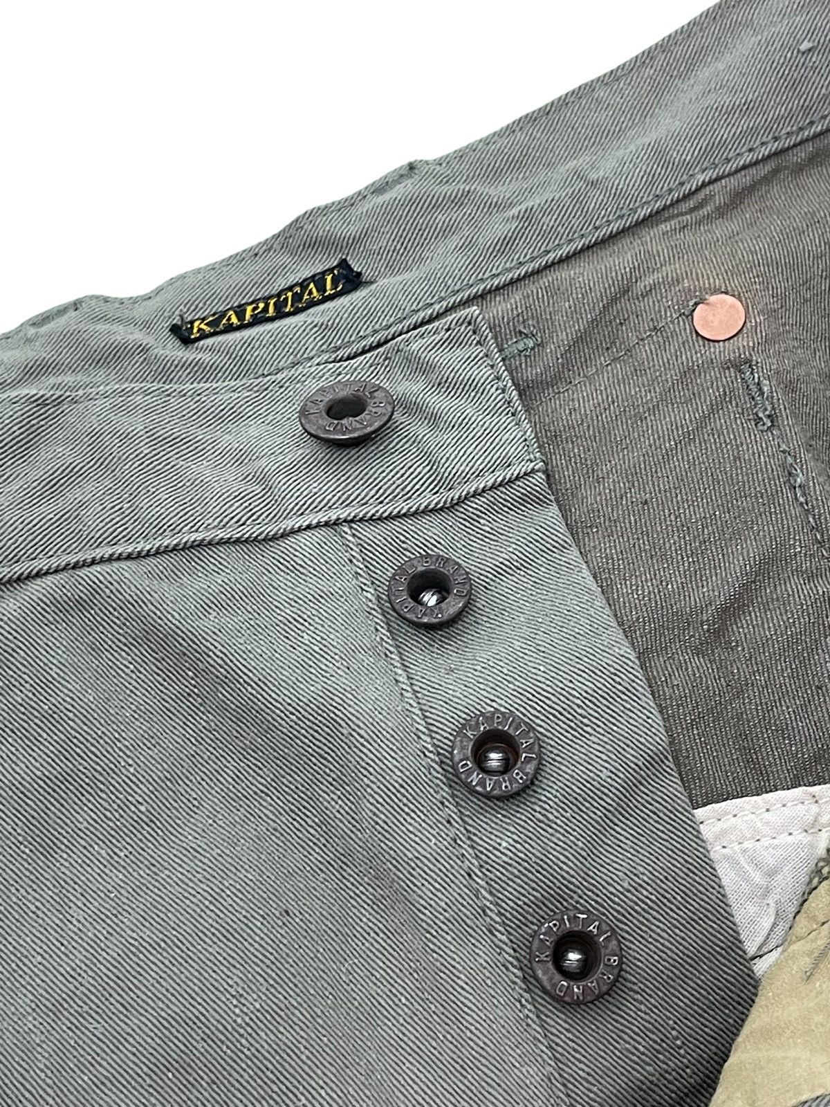 Kapital ⚓️Camera Pant Kapital Slim Jeans 2🟦0 Size US 30 / EU 46 - 20 Thumbnail