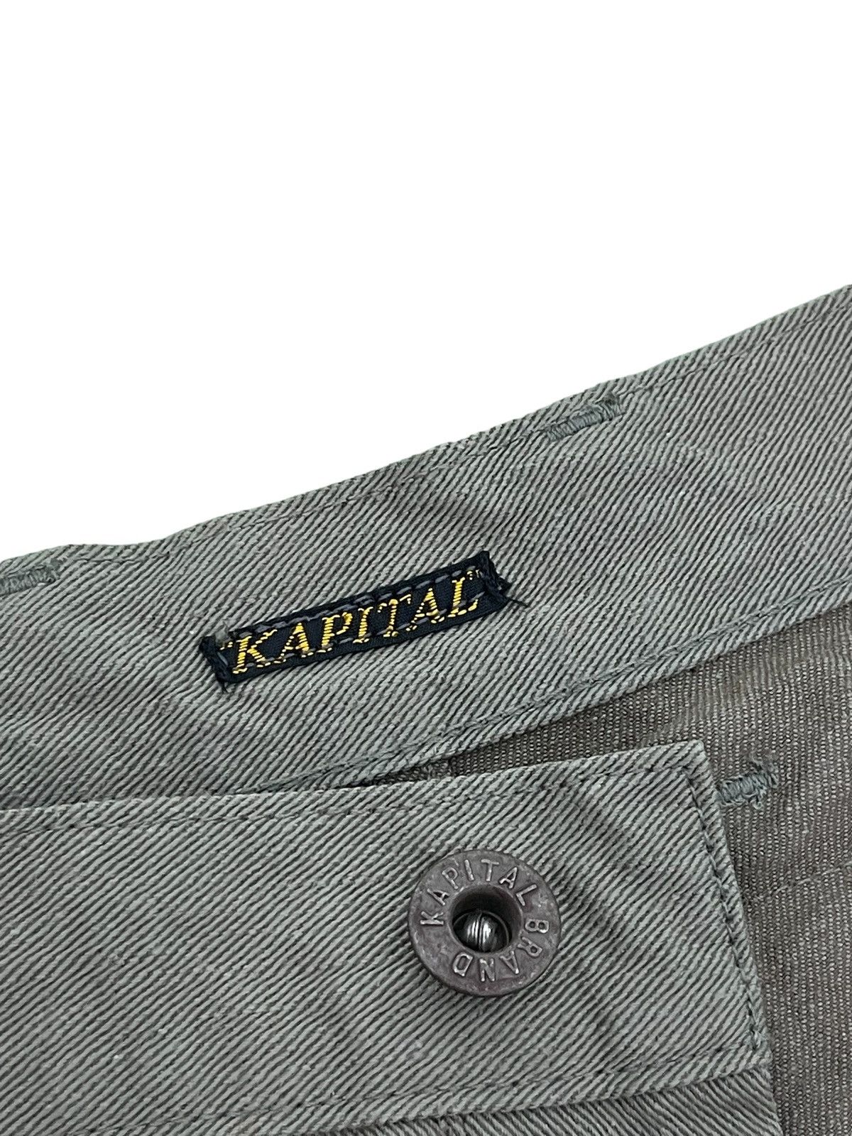Kapital ⚓️Camera Pant Kapital Slim Jeans 2🟦0 Size US 30 / EU 46 - 21 Thumbnail