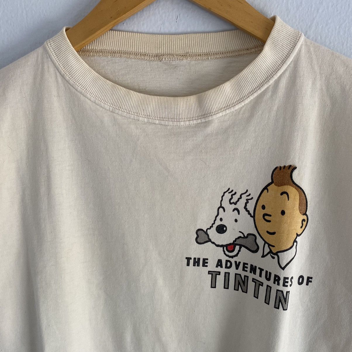 Anime × Vintage vintage tin tin t-shirt Size US M / EU 48-50 / 2 - 3 Thumbnail