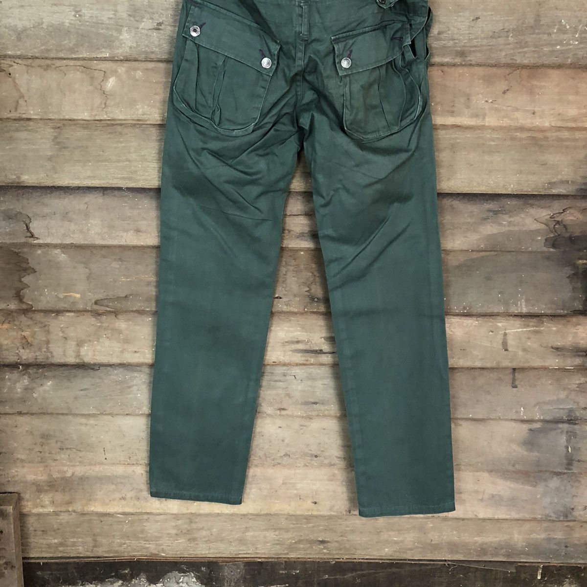 Japanese Brand DLL Euphuistic Double Waist Cargo Multipocket Pants #1538 Size US 30 / EU 46 - 9 Thumbnail