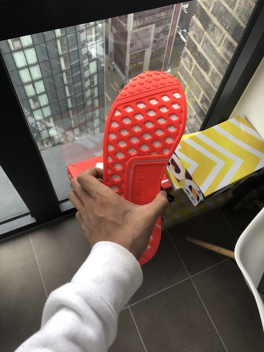 Adidas nmd red hot sale apple 2.0