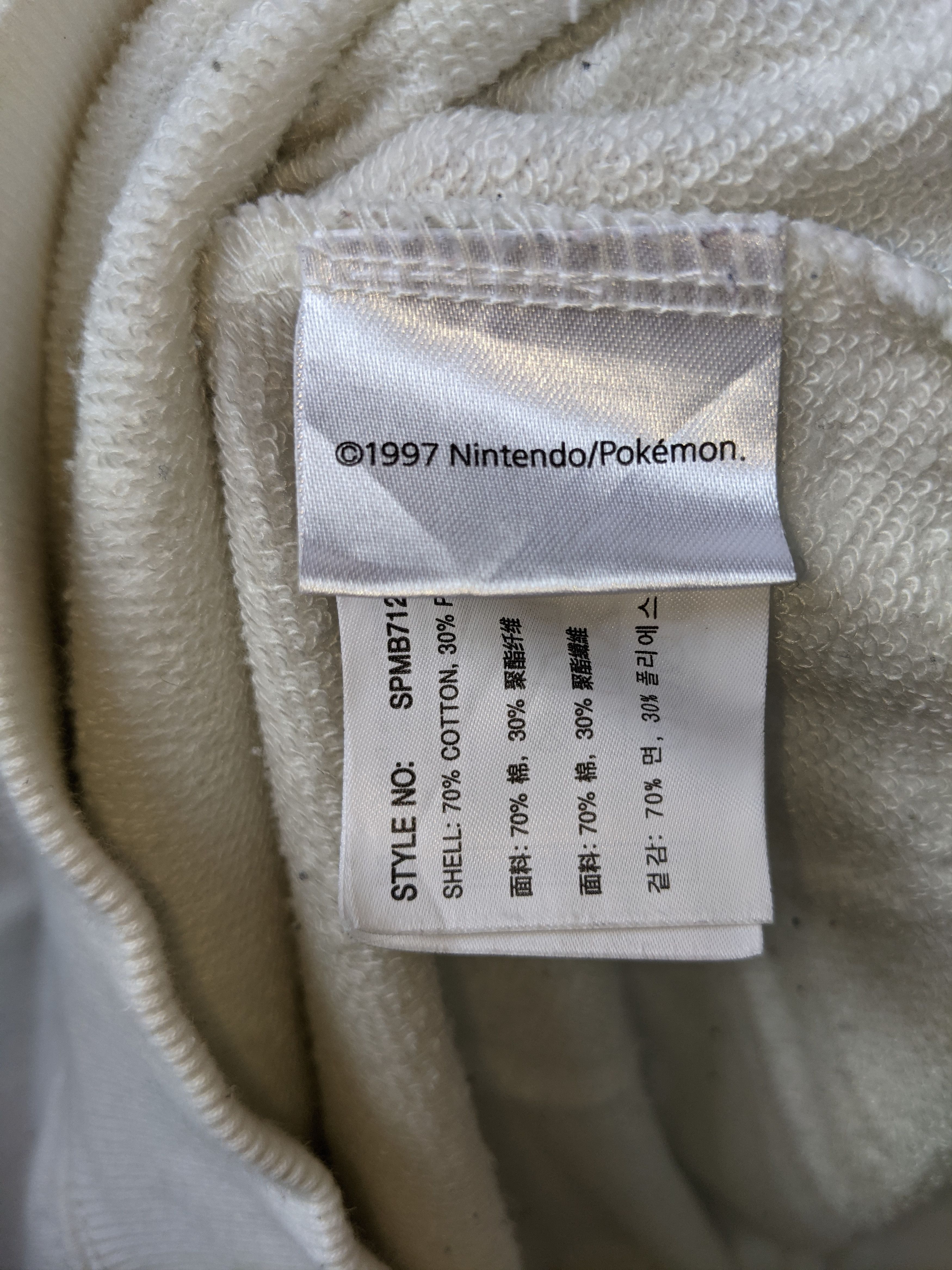 Cartoon Network × Japanese Brand × Pokemon Pokemon Fai Fai Hoodie/Size M/Embroidery Logo Size US M / EU 48-50 / 2 - 6 Thumbnail