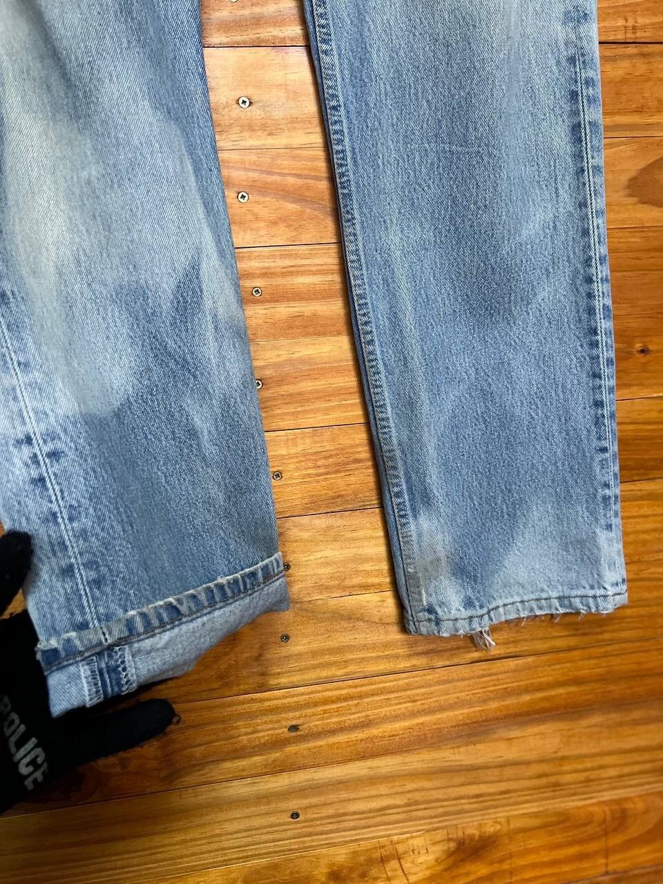 Levi's VINTAGE LEVI’S 524 DISTRESS DENIM JEANS Size US 34 / EU 50 - 6 Thumbnail